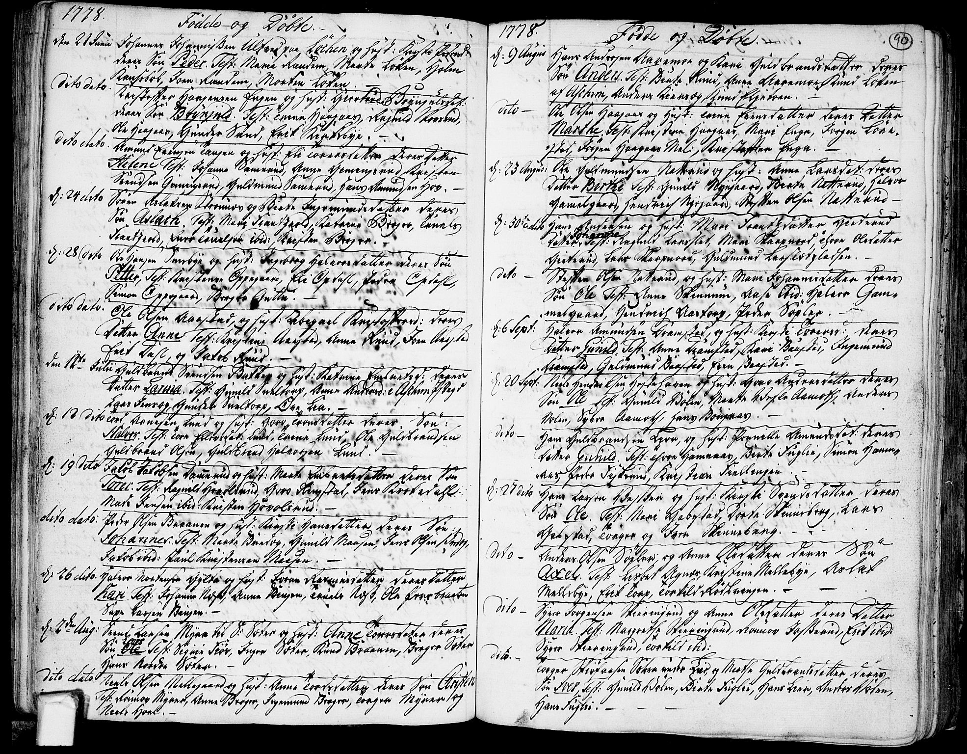 Trøgstad prestekontor Kirkebøker, AV/SAO-A-10925/F/Fa/L0004: Parish register (official) no. I 4, 1750-1784, p. 90