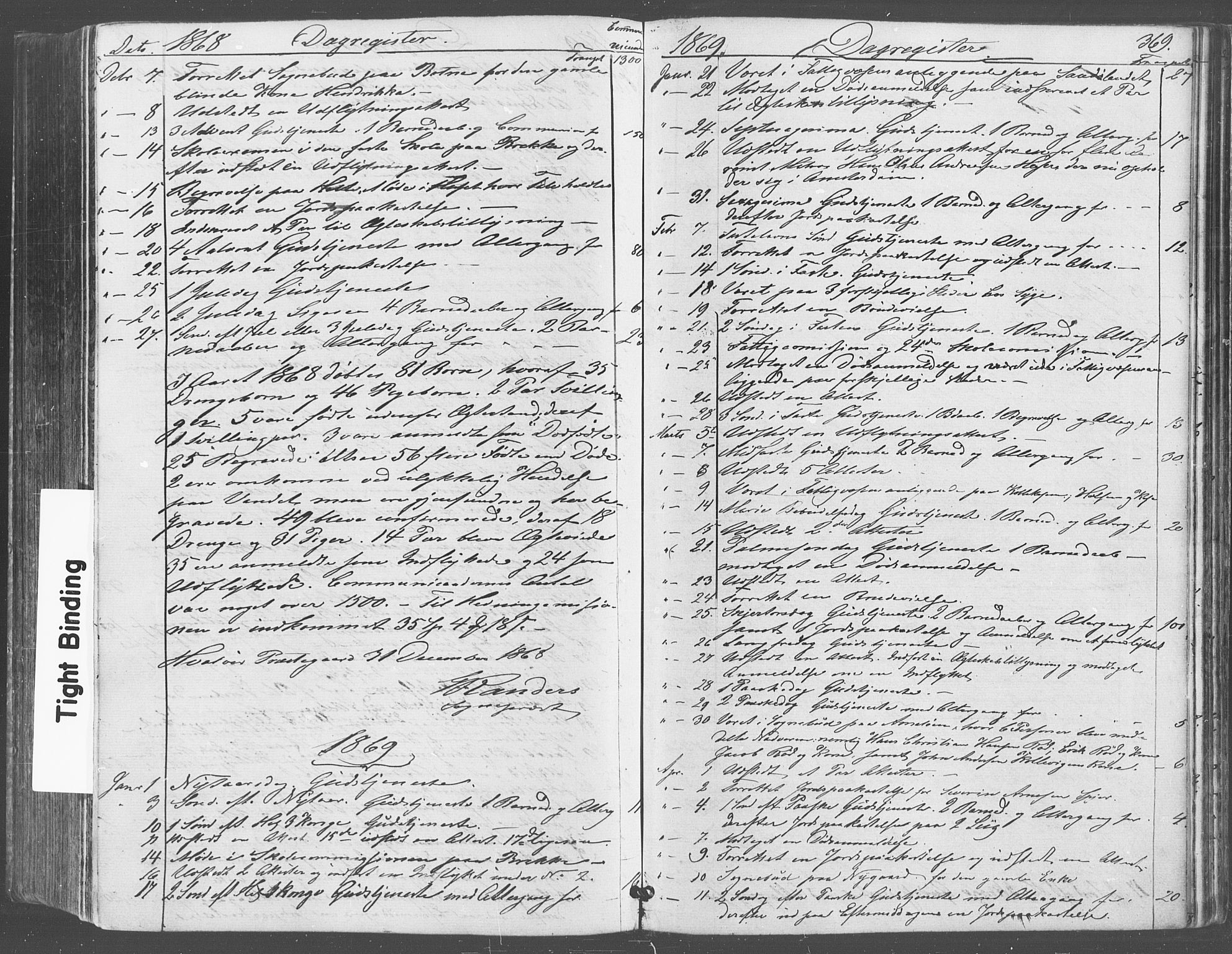 Hvaler prestekontor Kirkebøker, AV/SAO-A-2001/F/Fa/L0007: Parish register (official) no. I 7, 1864-1878, p. 369