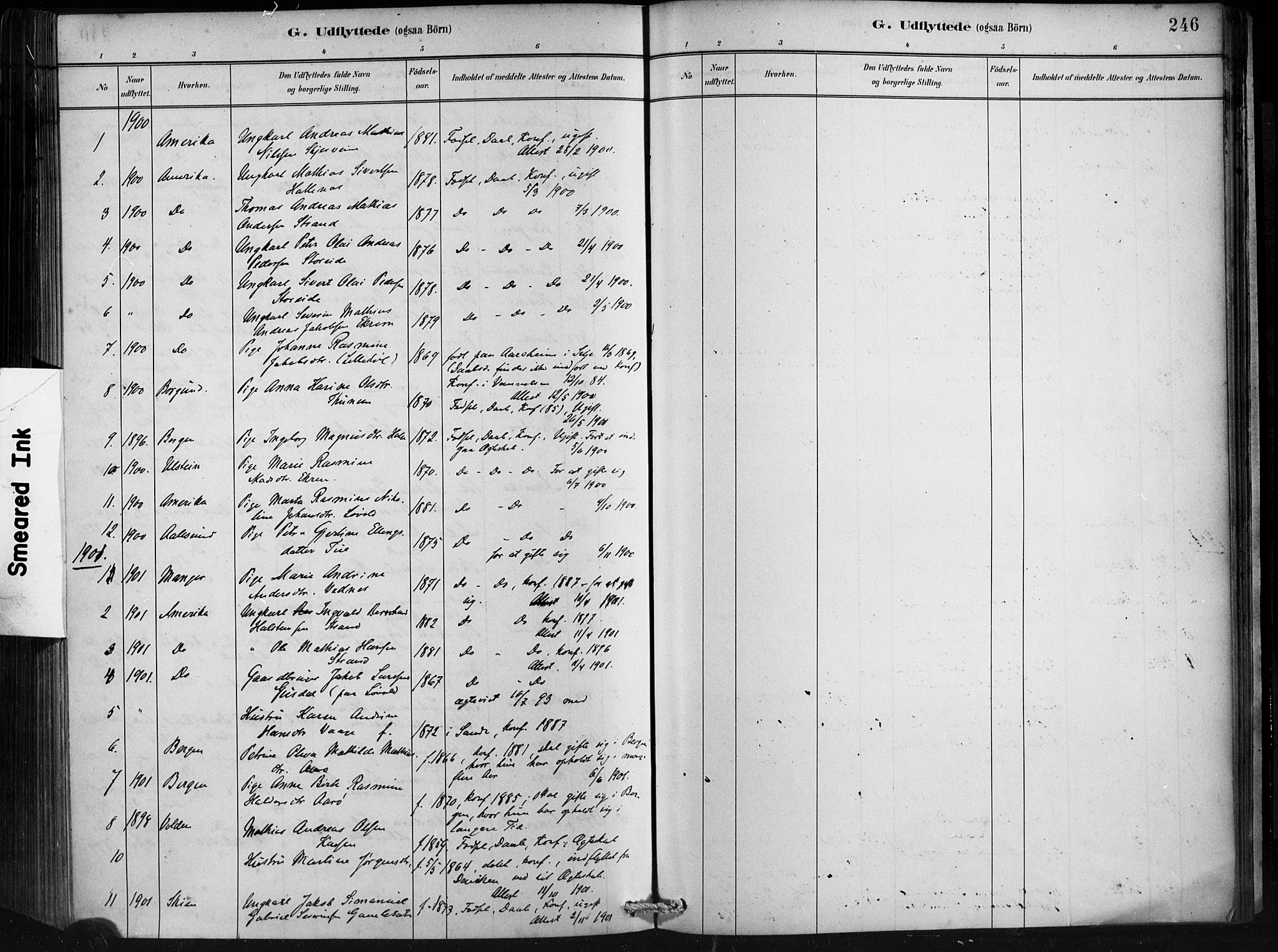 Ministerialprotokoller, klokkerbøker og fødselsregistre - Møre og Romsdal, AV/SAT-A-1454/501/L0008: Parish register (official) no. 501A08, 1885-1901, p. 246