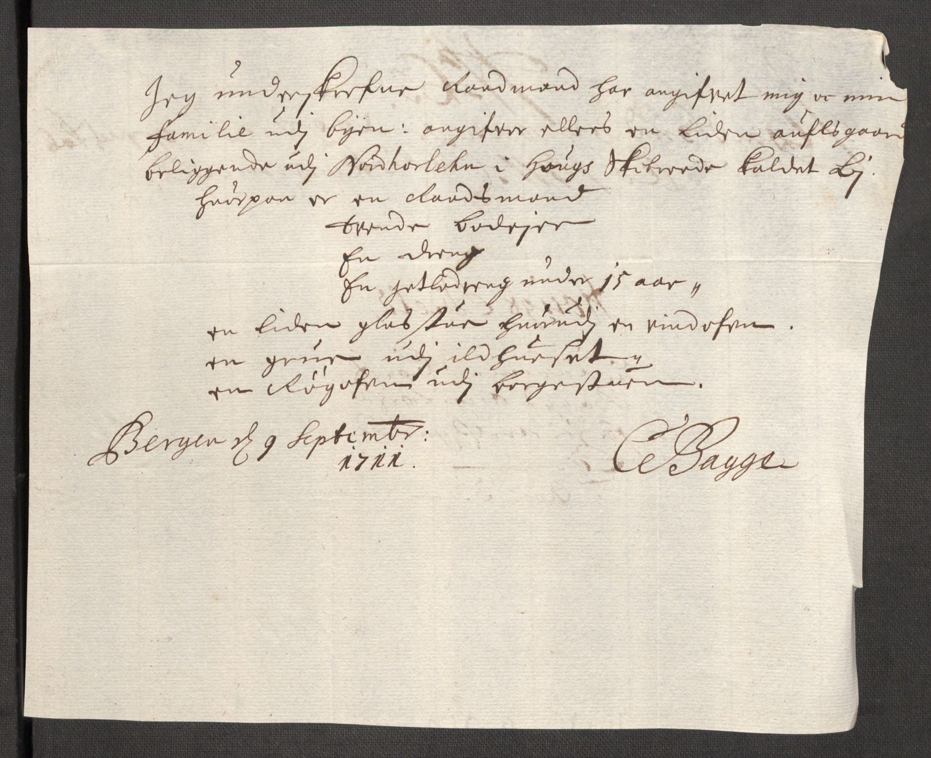 Rentekammeret inntil 1814, Reviderte regnskaper, Fogderegnskap, AV/RA-EA-4092/R51/L3192: Fogderegnskap Nordhordland og Voss, 1711, p. 327