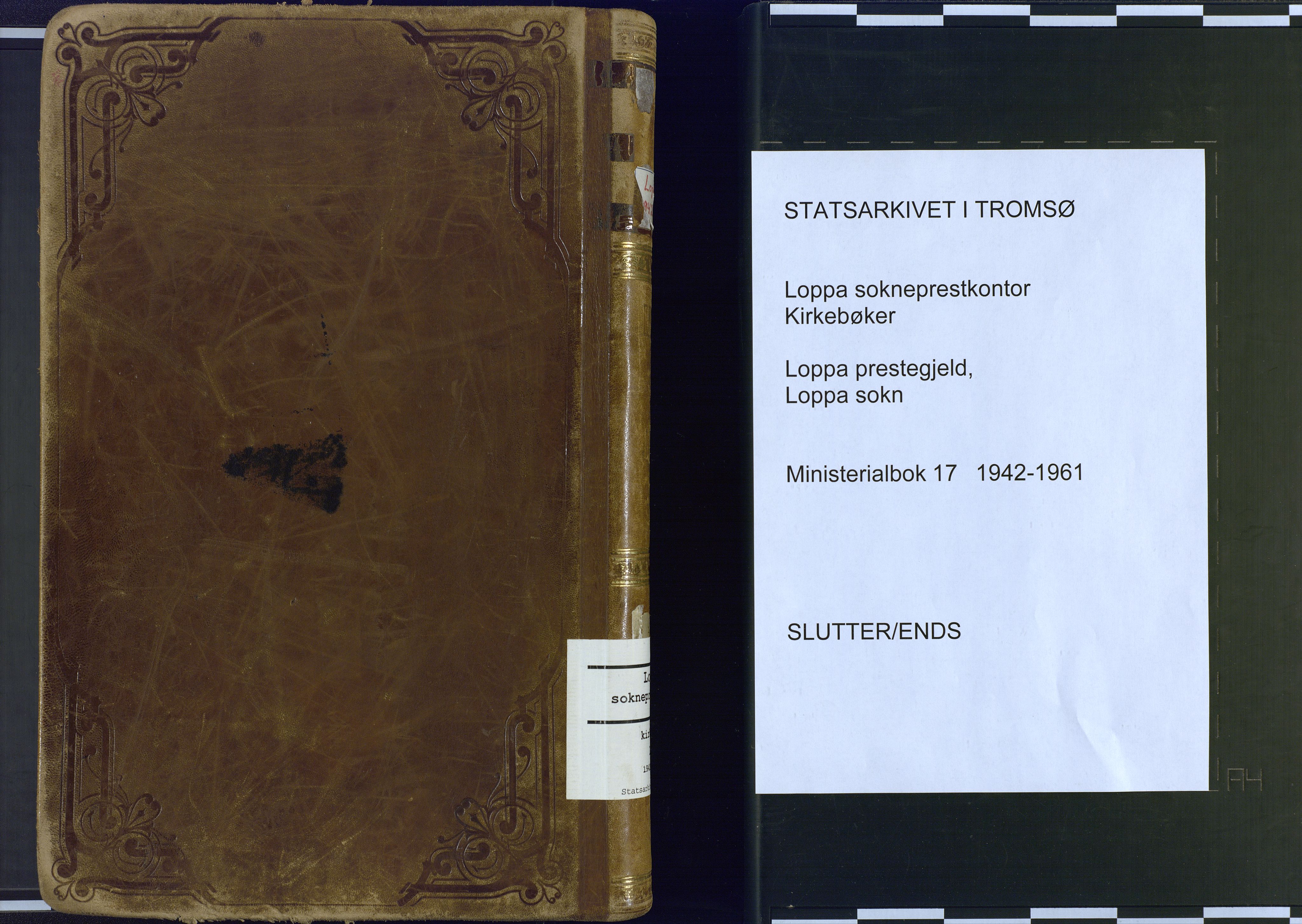 Loppa sokneprestkontor, SATØ/S-1339/H/Ha/L0017kirke: Parish register (official) no. 17, 1942-1961
