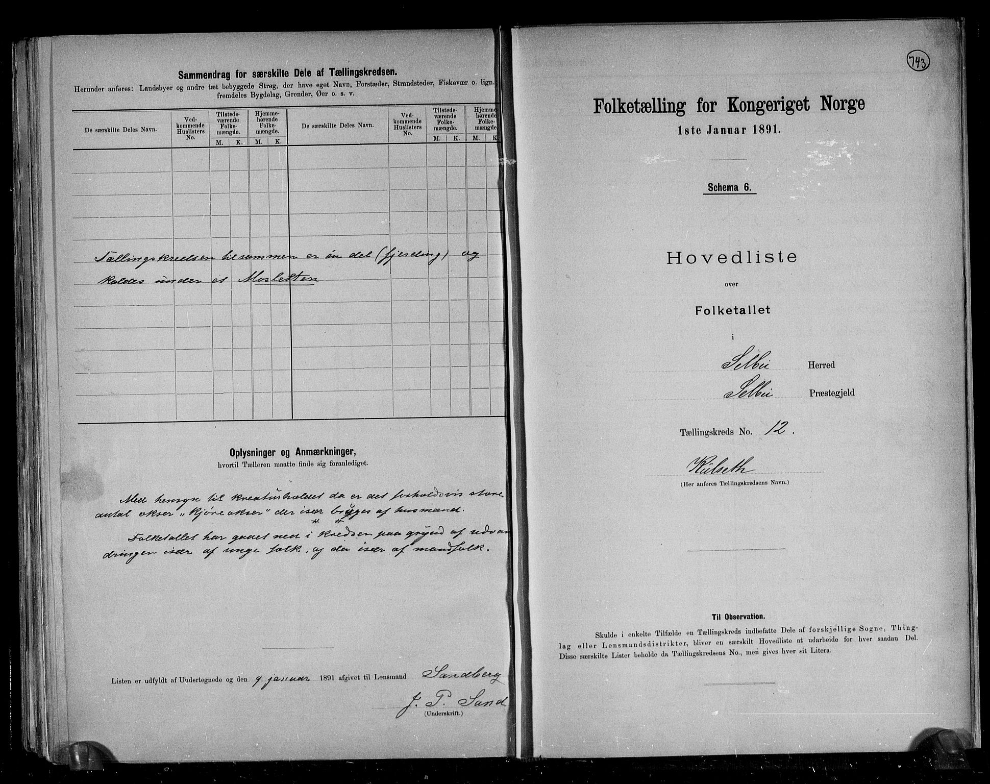 RA, 1891 census for 1664 Selbu, 1891, p. 29