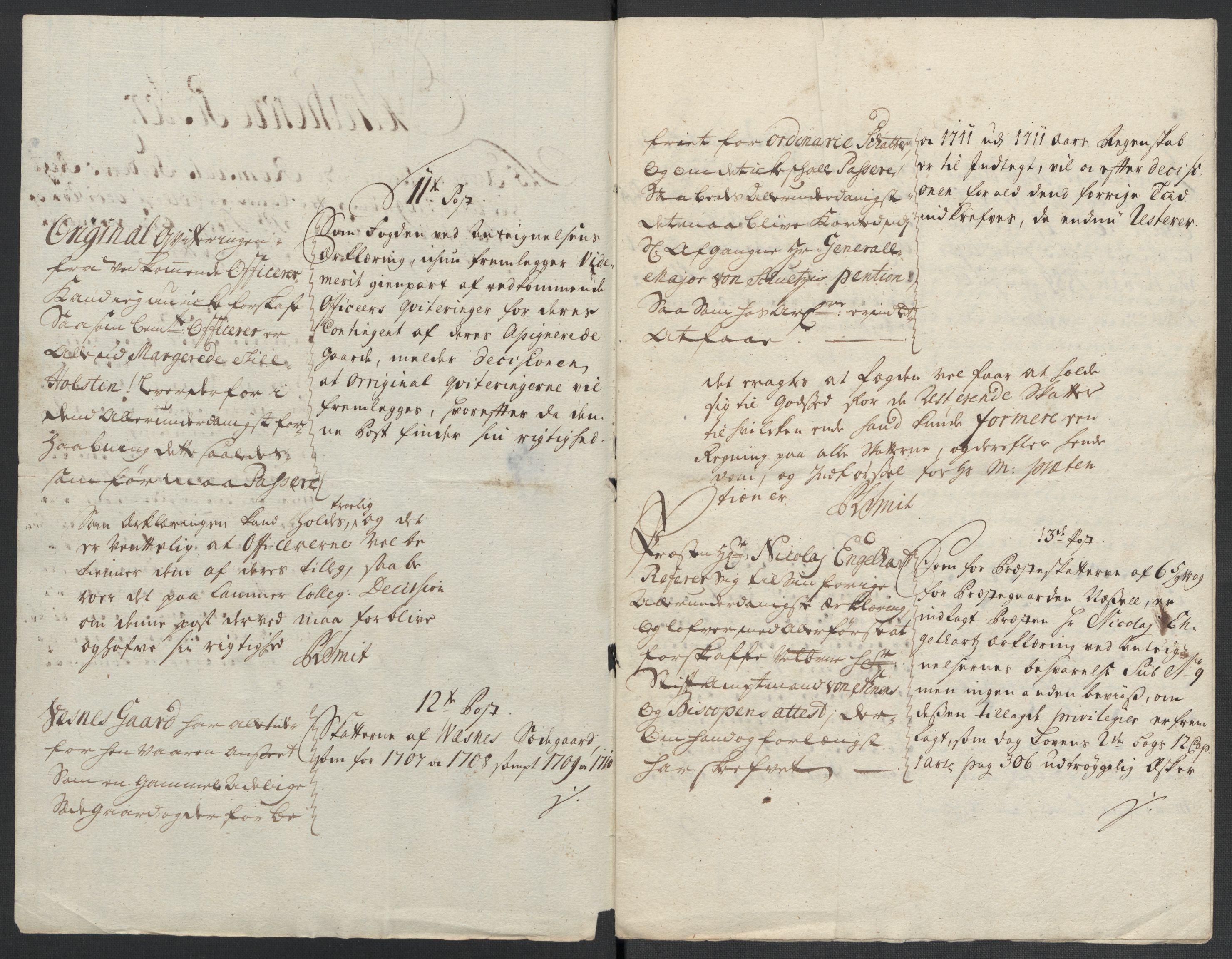 Rentekammeret inntil 1814, Reviderte regnskaper, Fogderegnskap, AV/RA-EA-4092/R55/L3659: Fogderegnskap Romsdal, 1709-1710, p. 240