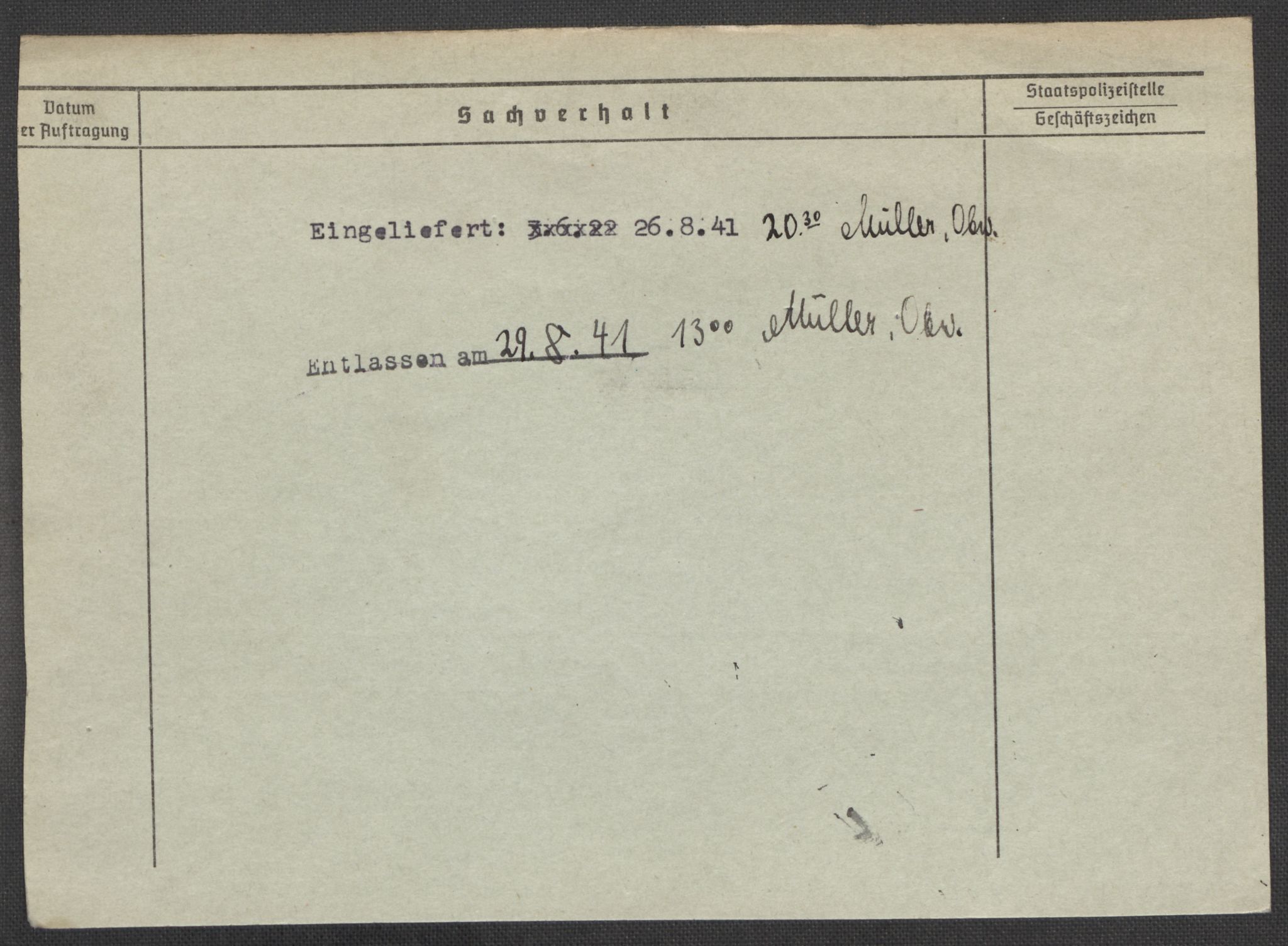 Befehlshaber der Sicherheitspolizei und des SD, AV/RA-RAFA-5969/E/Ea/Eaa/L0010: Register over norske fanger i Møllergata 19: Sø-Å, 1940-1945, p. 971