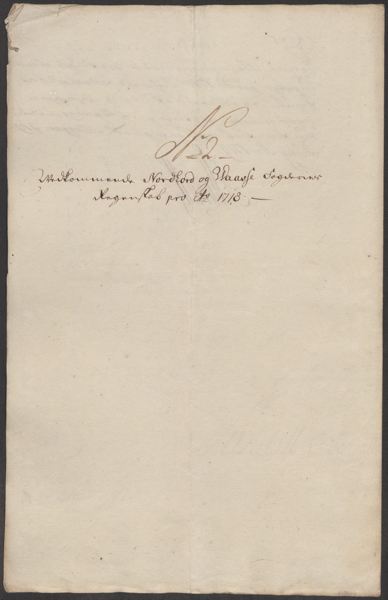 Rentekammeret inntil 1814, Reviderte regnskaper, Fogderegnskap, AV/RA-EA-4092/R51/L3202: Fogderegnskap Nordhordland og Voss, 1718, p. 36