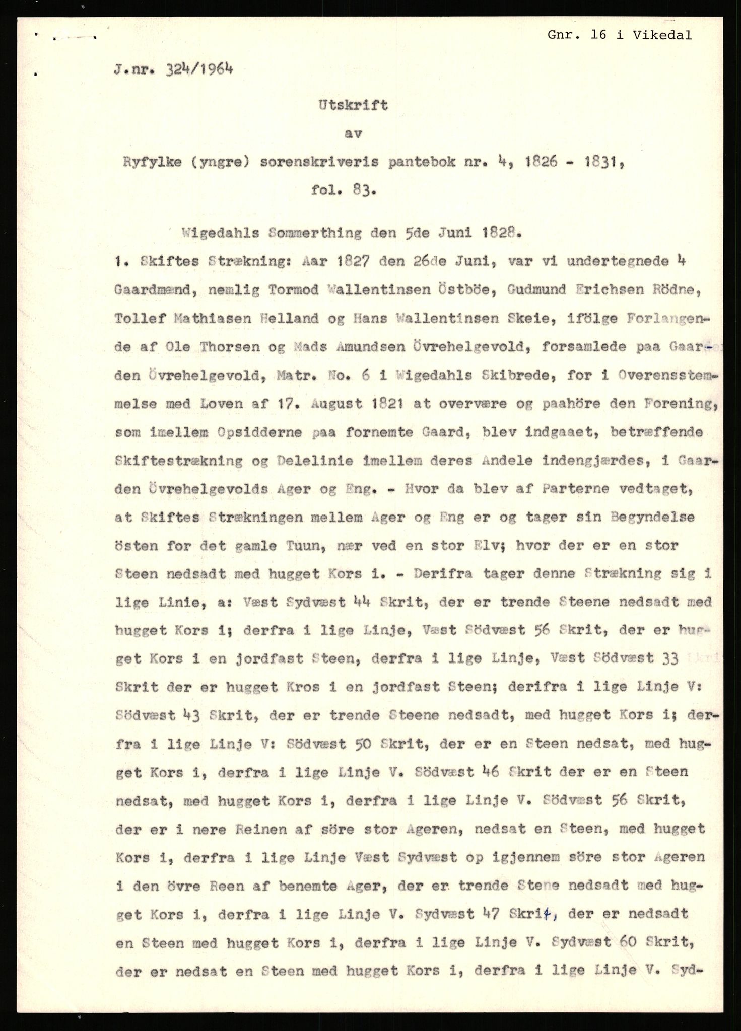 Statsarkivet i Stavanger, AV/SAST-A-101971/03/Y/Yj/L0034: Avskrifter sortert etter gårdsnavn: Helgeland i Bjerkreim - Helle nedre, 1750-1930, p. 191