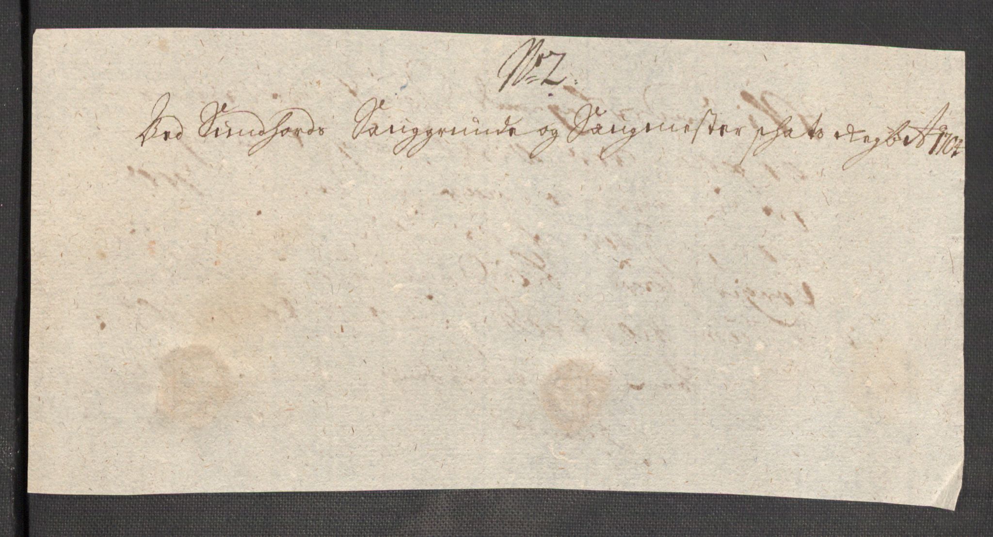 Rentekammeret inntil 1814, Reviderte regnskaper, Fogderegnskap, AV/RA-EA-4092/R48/L2982: Fogderegnskap Sunnhordland og Hardanger, 1704, p. 123