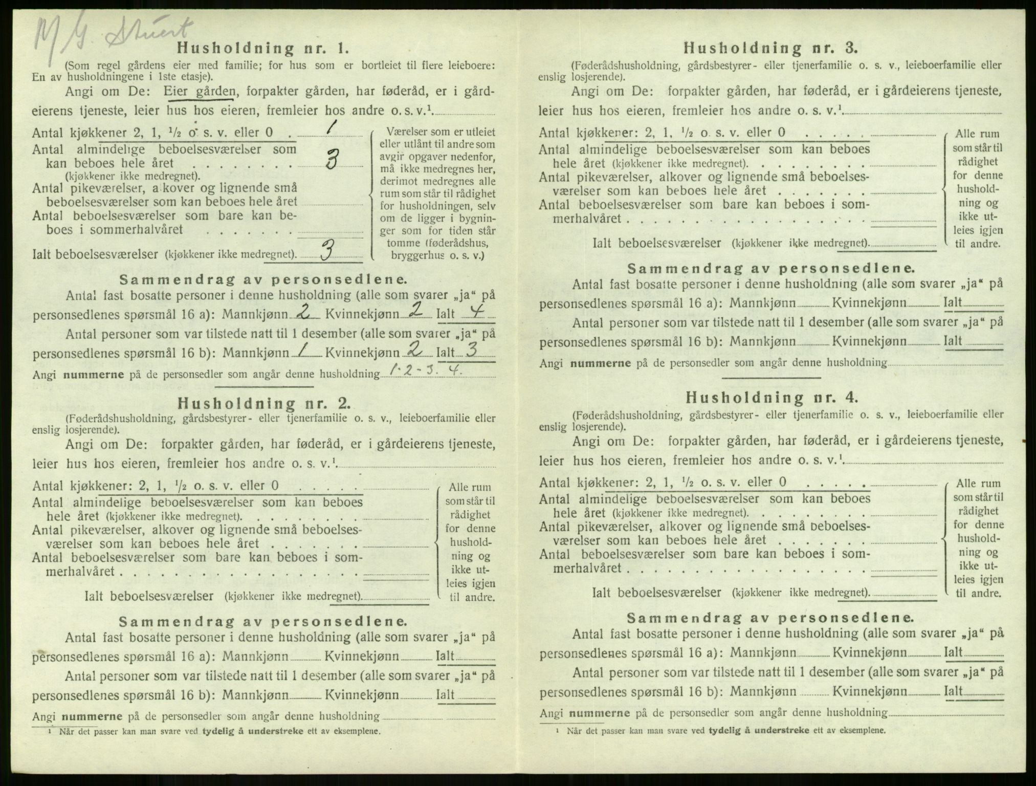 SAKO, 1920 census for Stokke, 1920, p. 1843