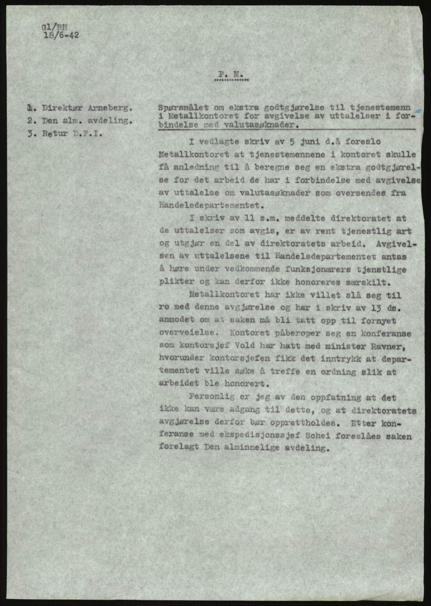 Direktoratet for industriforsyning, Sekretariatet, RA/S-4153/D/Df/L0054: 9. Metallkontoret, 1940-1945, p. 1713