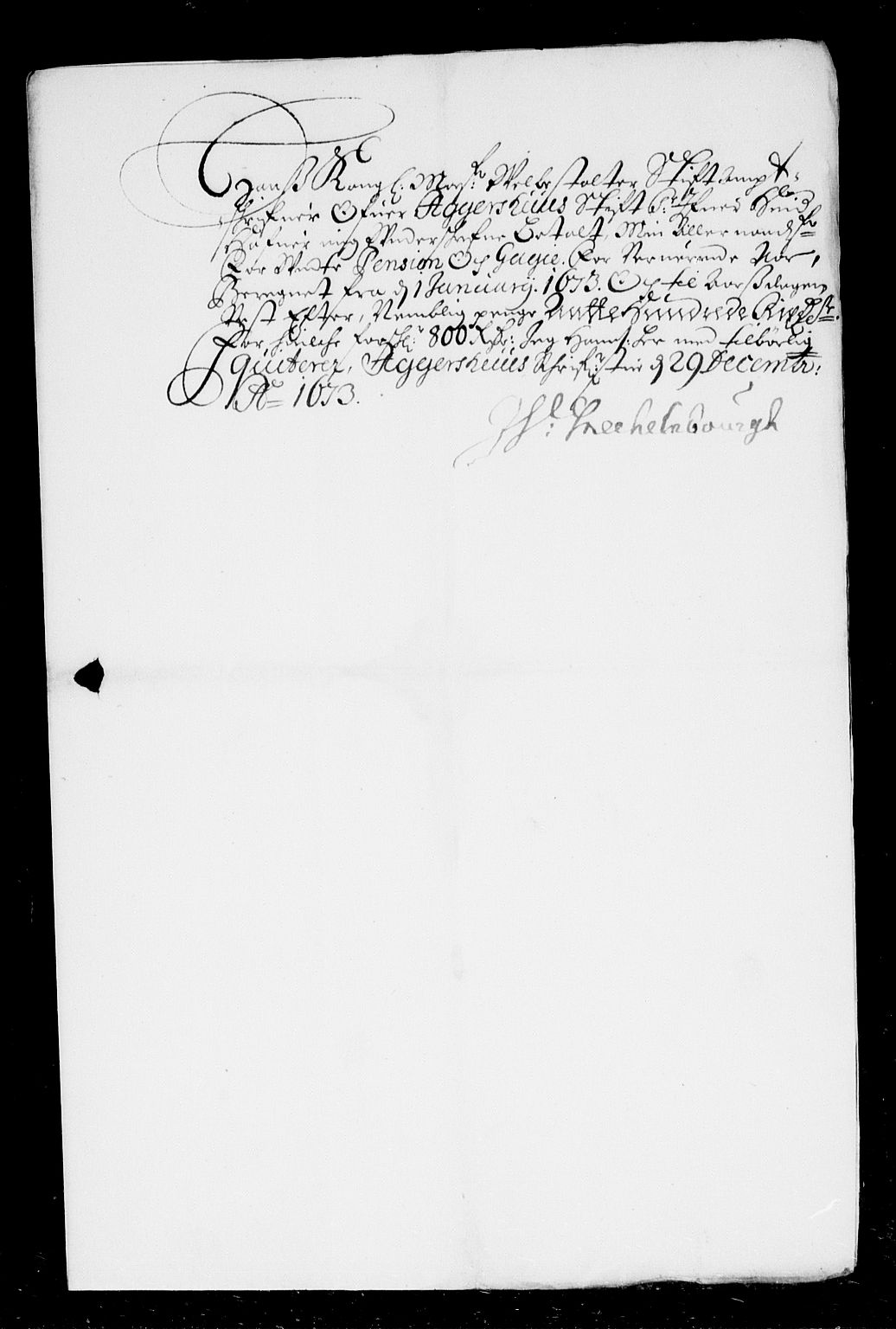 Rentekammeret inntil 1814, Reviderte regnskaper, Stiftamtstueregnskaper, Landkommissariatet på Akershus og Akershus stiftamt, AV/RA-EA-5869/R/Rb/L0094: Akershus stiftamt, 1673-1674