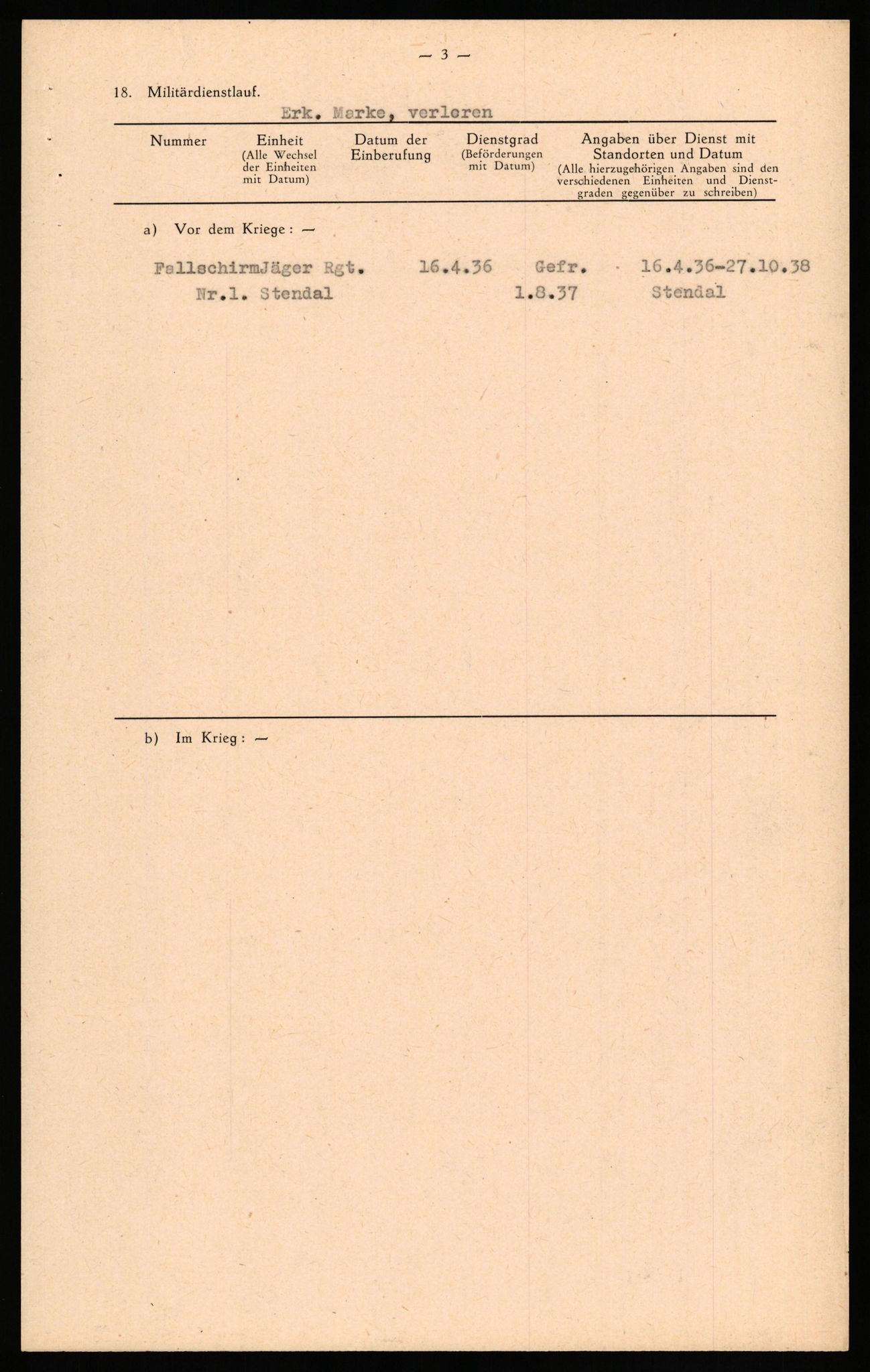 Forsvaret, Forsvarets overkommando II, AV/RA-RAFA-3915/D/Db/L0037: CI Questionaires. Tyske okkupasjonsstyrker i Norge. Tyskere., 1945-1946, p. 445