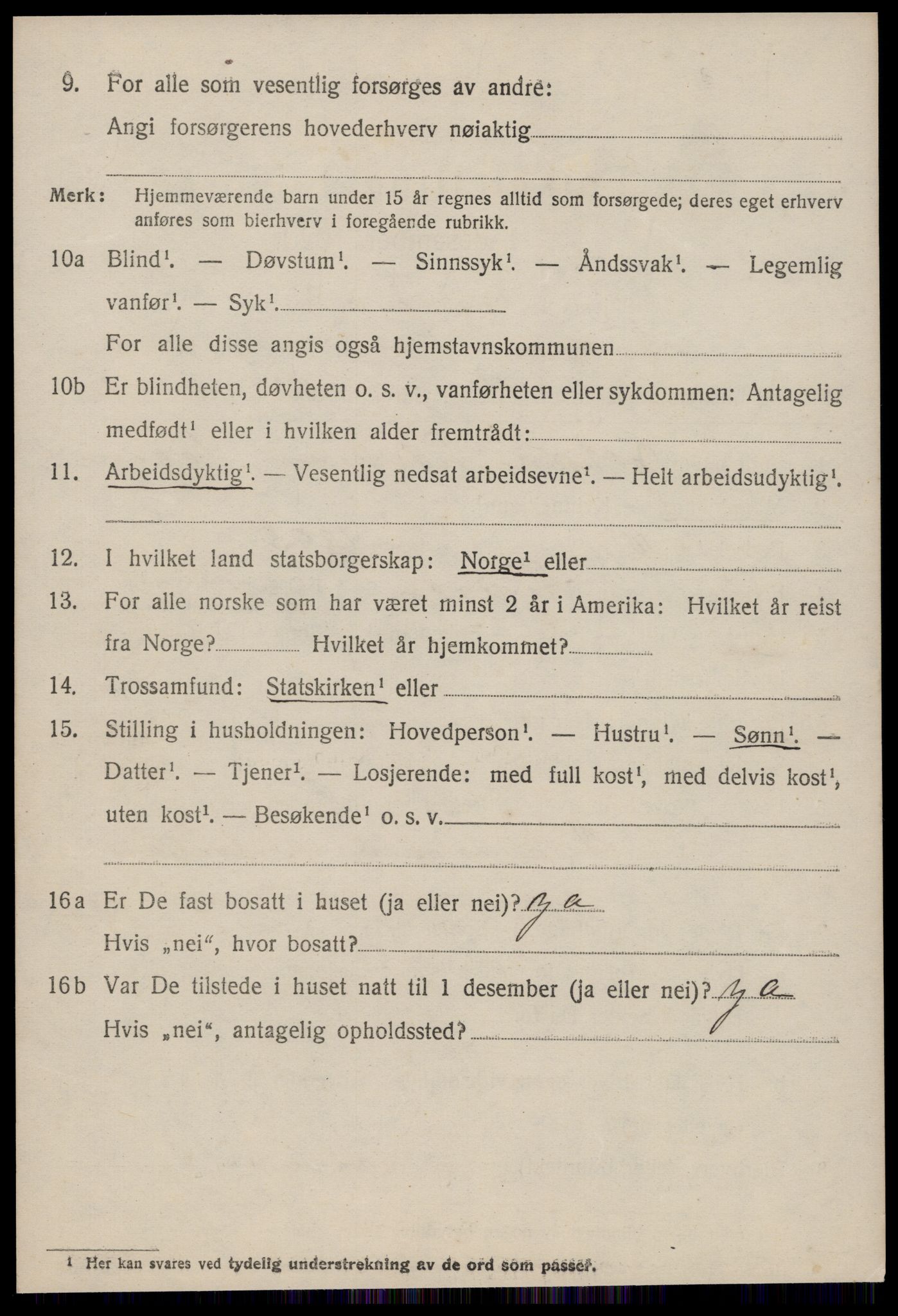 SAT, 1920 census for Aukra, 1920, p. 5408