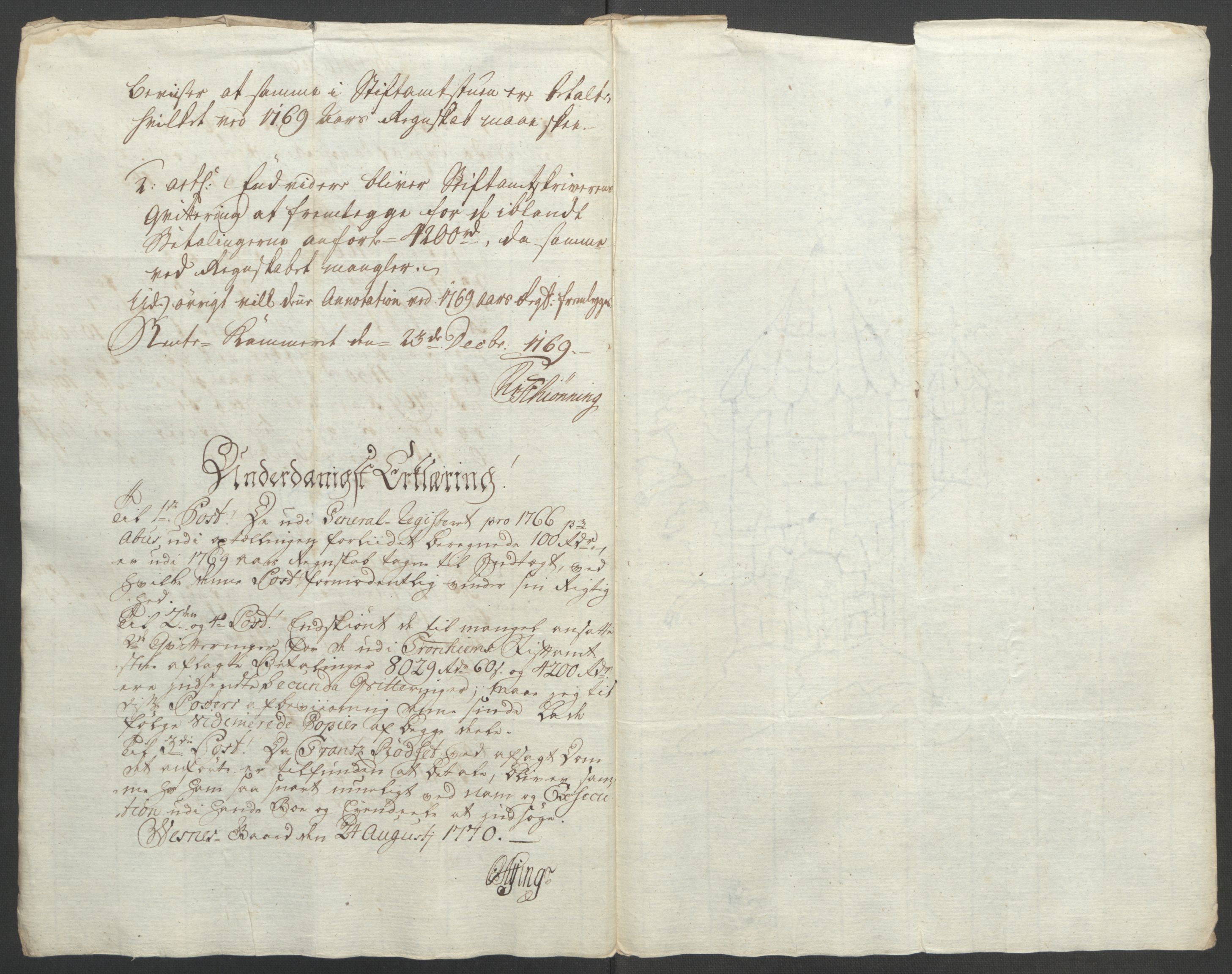 Rentekammeret inntil 1814, Reviderte regnskaper, Fogderegnskap, RA/EA-4092/R54/L3645: Ekstraskatten Sunnmøre, 1762-1772, p. 155