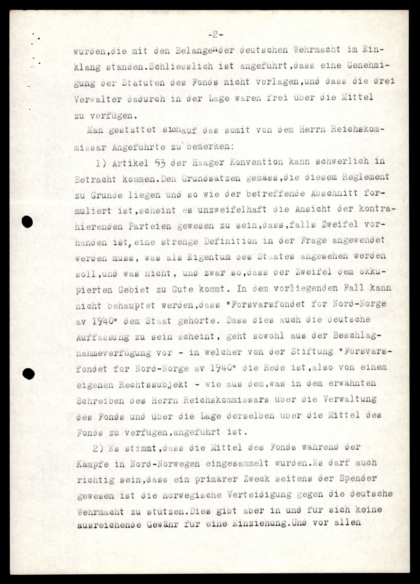 Forsvarets Overkommando. 2 kontor. Arkiv 11.4. Spredte tyske arkivsaker, AV/RA-RAFA-7031/D/Dar/Darb/L0003: Reichskommissariat - Hauptabteilung Vervaltung, 1940-1945, p. 1480