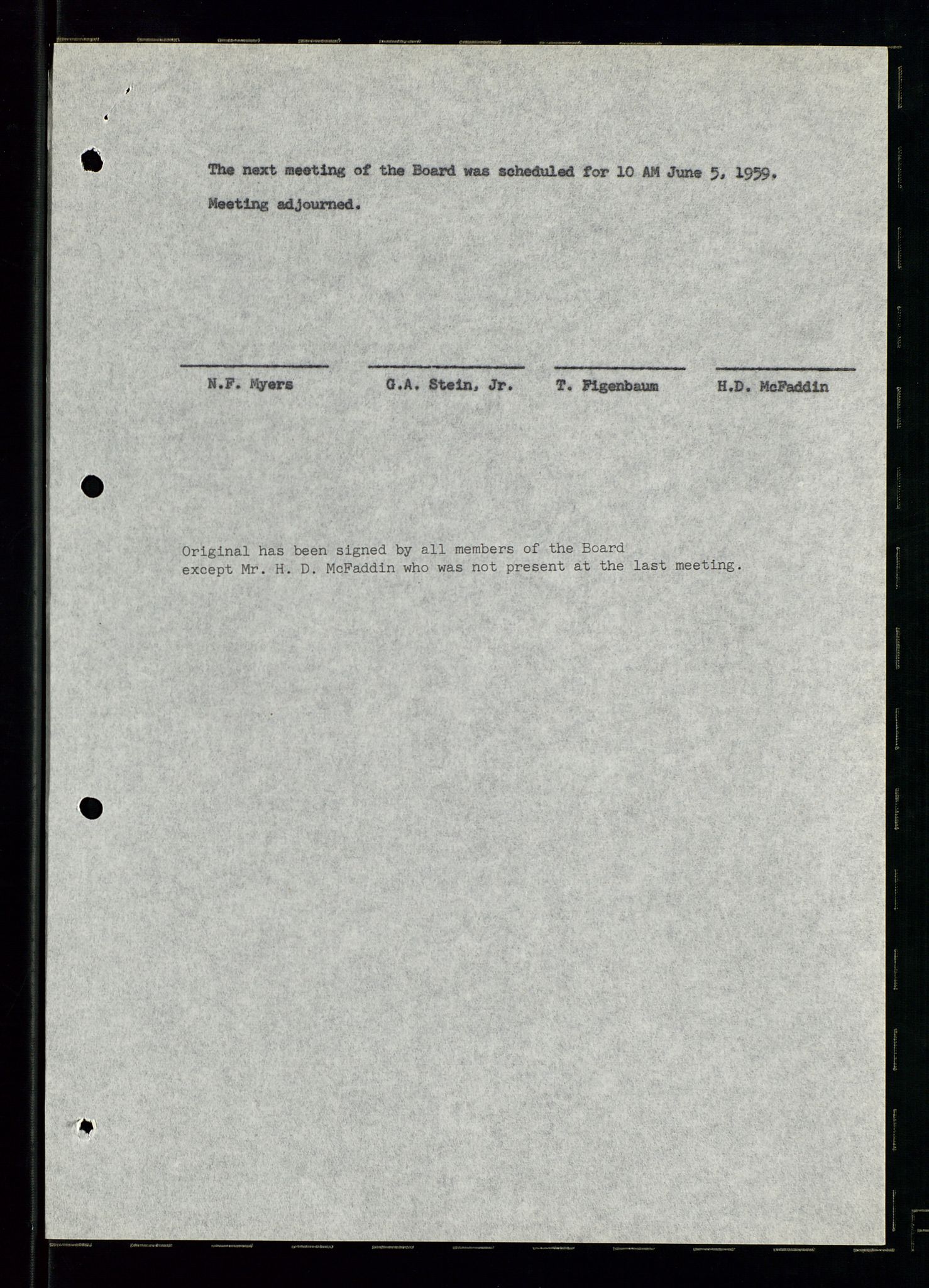 PA 1537 - A/S Essoraffineriet Norge, AV/SAST-A-101957/A/Aa/L0002/0001: Styremøter / Shareholder meetings, Board meeting minutes, 1957-1961, p. 121