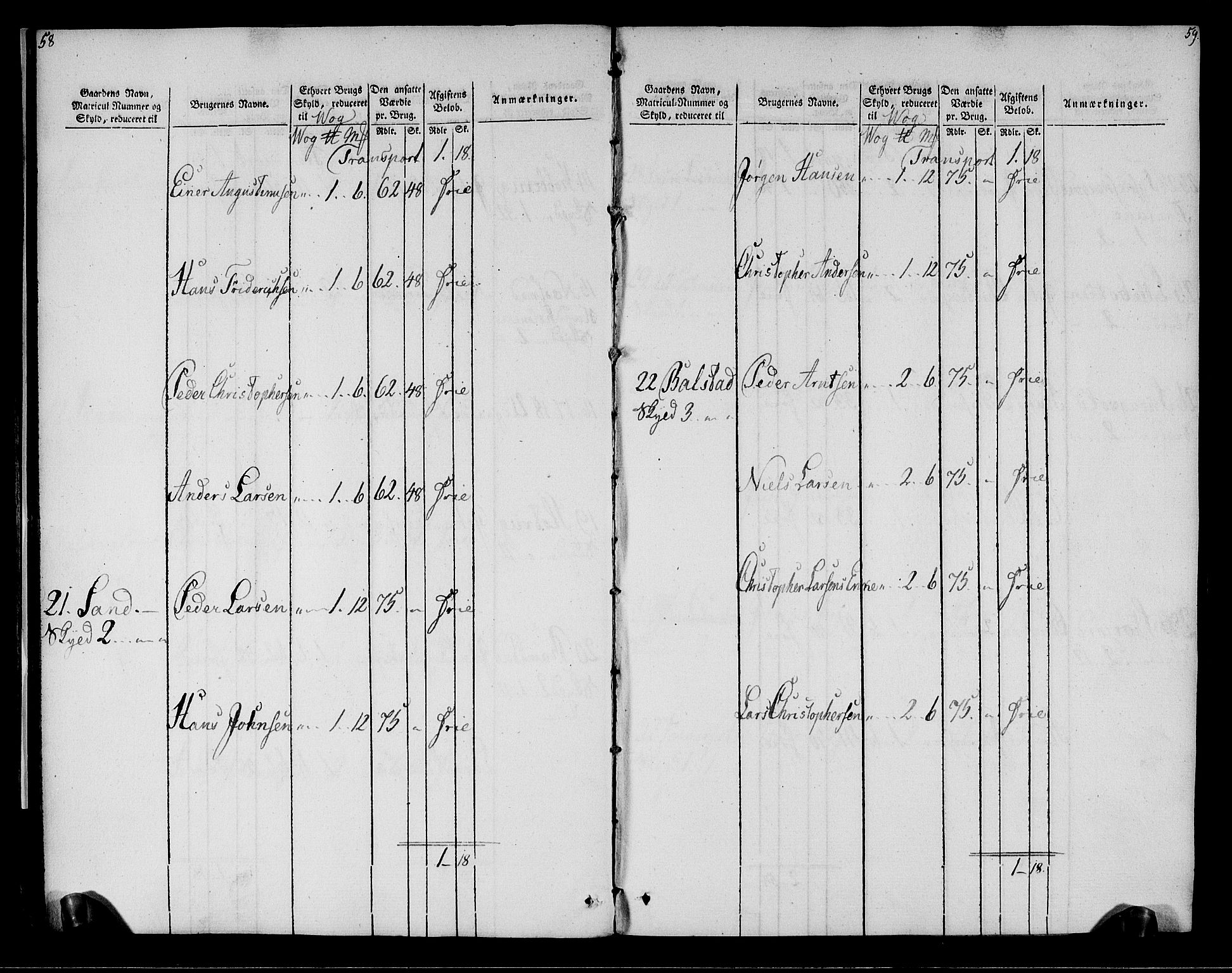 Rentekammeret inntil 1814, Realistisk ordnet avdeling, AV/RA-EA-4070/N/Ne/Nea/L0161: Salten fogderi. Oppebørselsregister, 1803-1804, p. 31