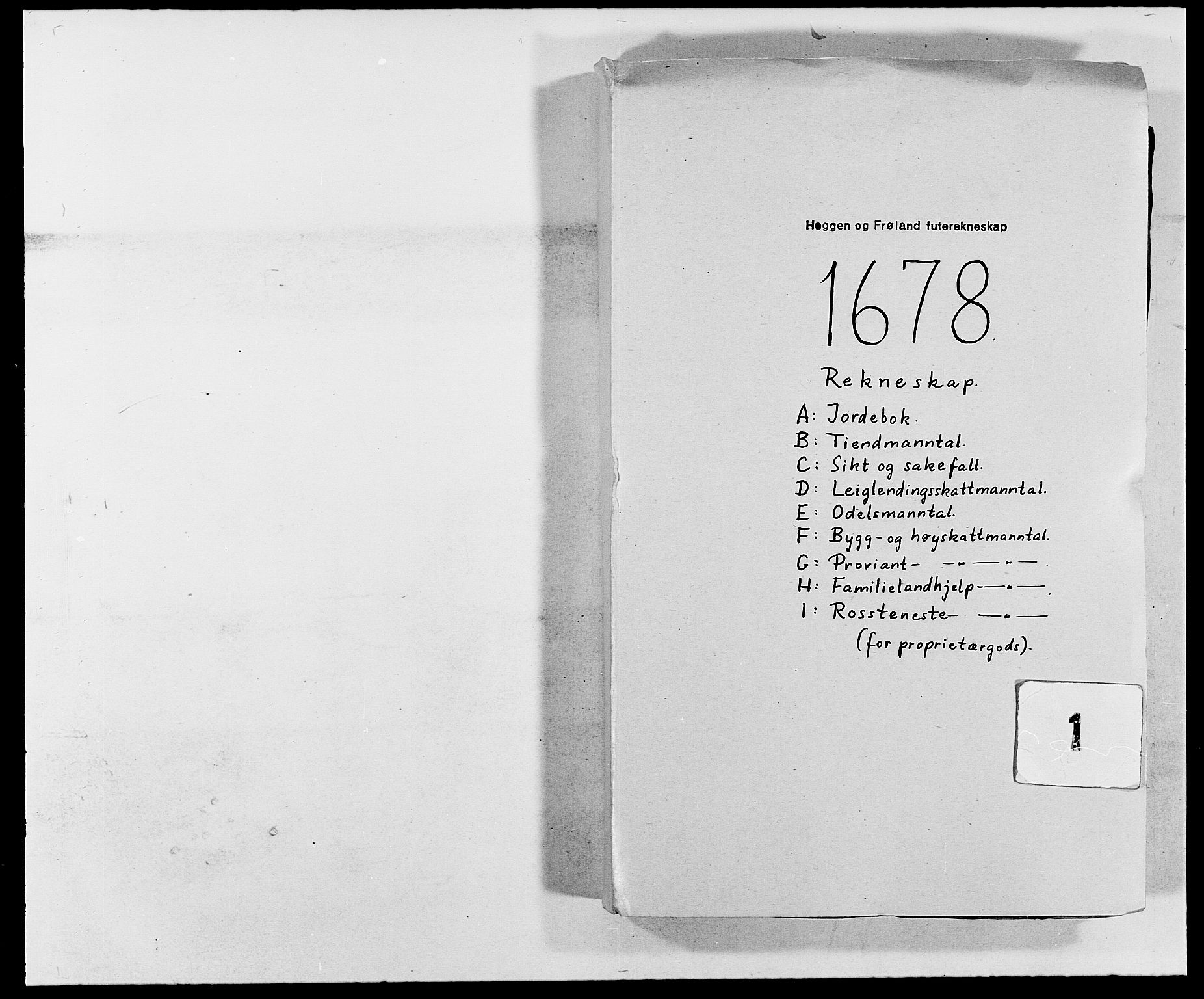 Rentekammeret inntil 1814, Reviderte regnskaper, Fogderegnskap, AV/RA-EA-4092/R06/L0279: Fogderegnskap Heggen og Frøland, 1678-1680, p. 1