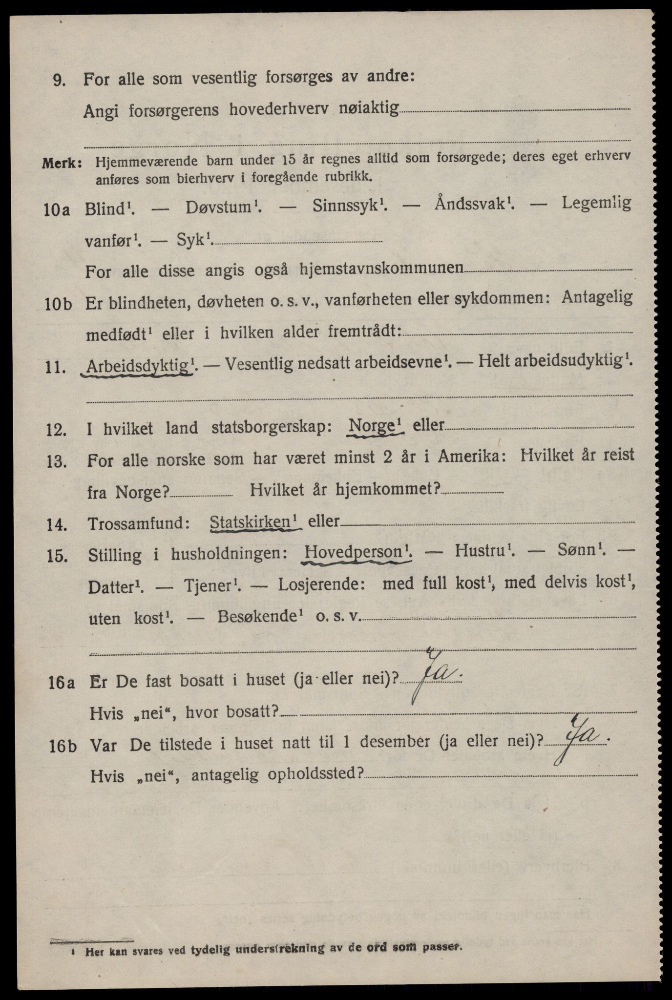 SAKO, 1920 census for Hjartdal, 1920, p. 2803