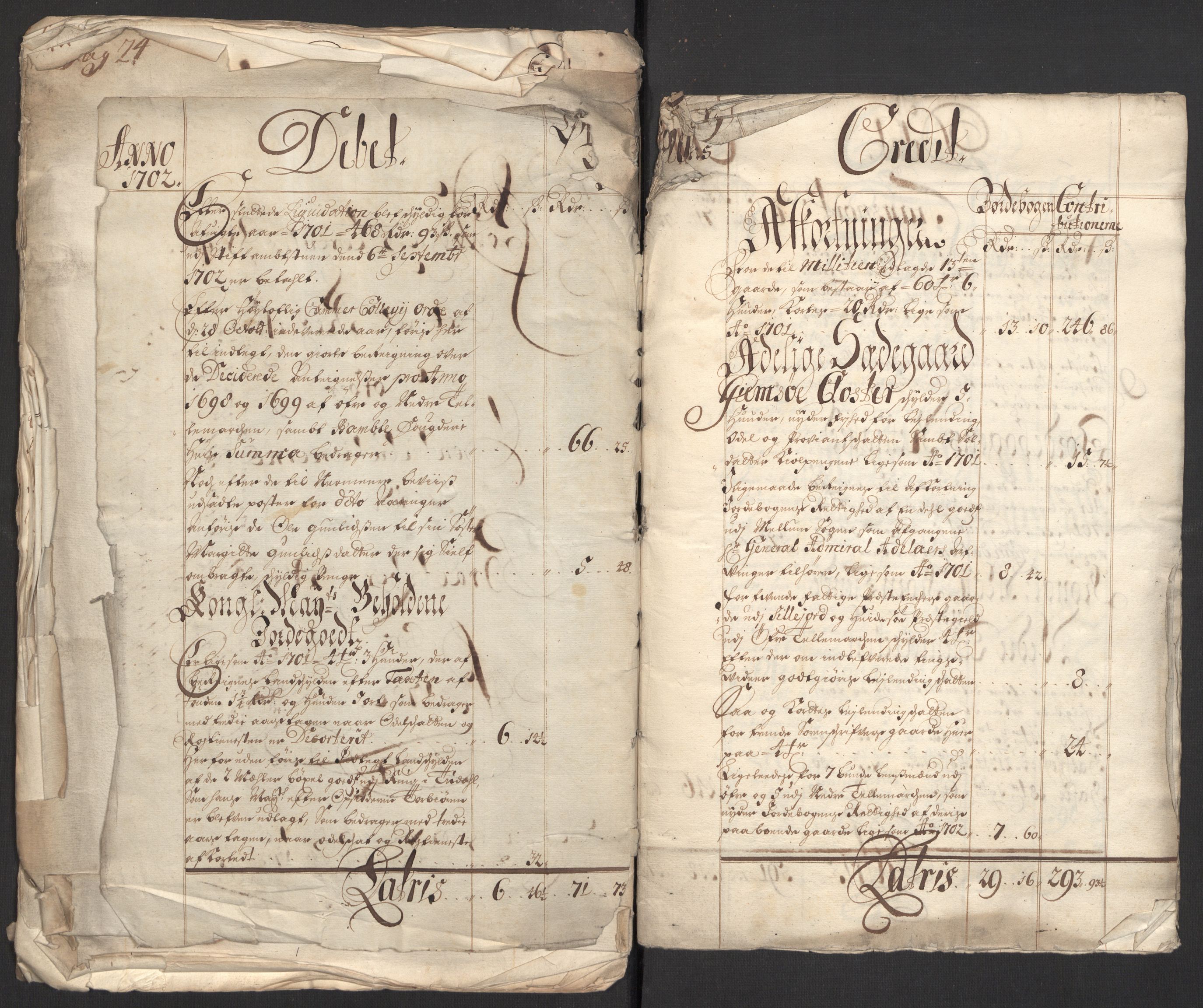 Rentekammeret inntil 1814, Reviderte regnskaper, Fogderegnskap, AV/RA-EA-4092/R36/L2106: Fogderegnskap Øvre og Nedre Telemark og Bamble, 1702, p. 15