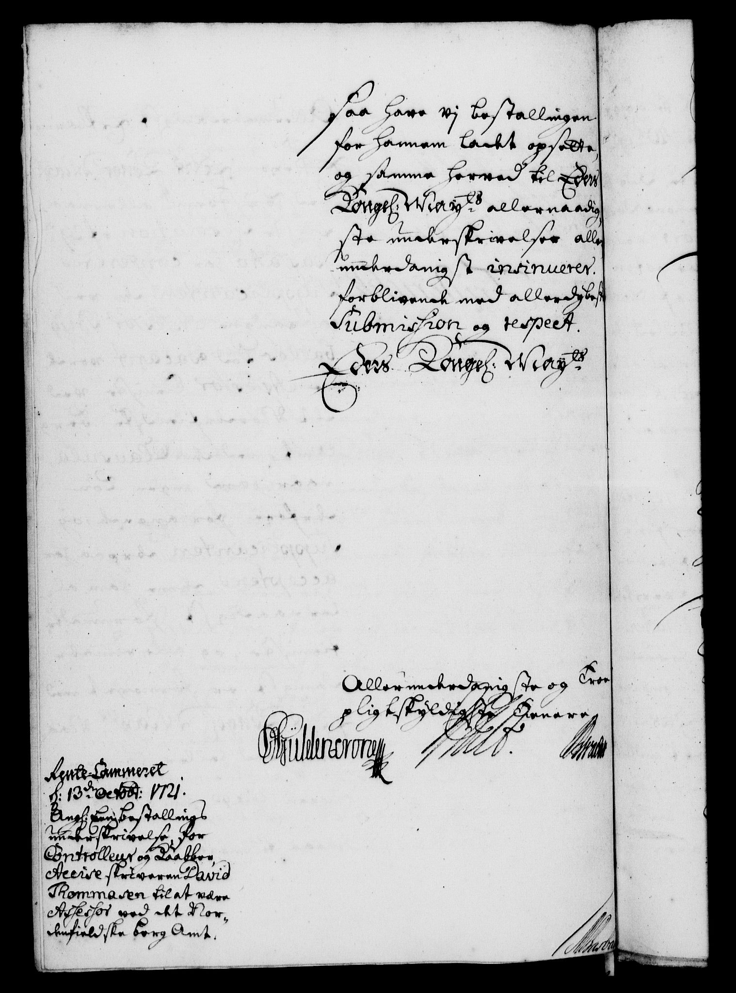 Rentekammeret, Kammerkanselliet, RA/EA-3111/G/Gf/Gfa/L0004: Norsk relasjons- og resolusjonsprotokoll (merket RK 52.4), 1721, p. 1337