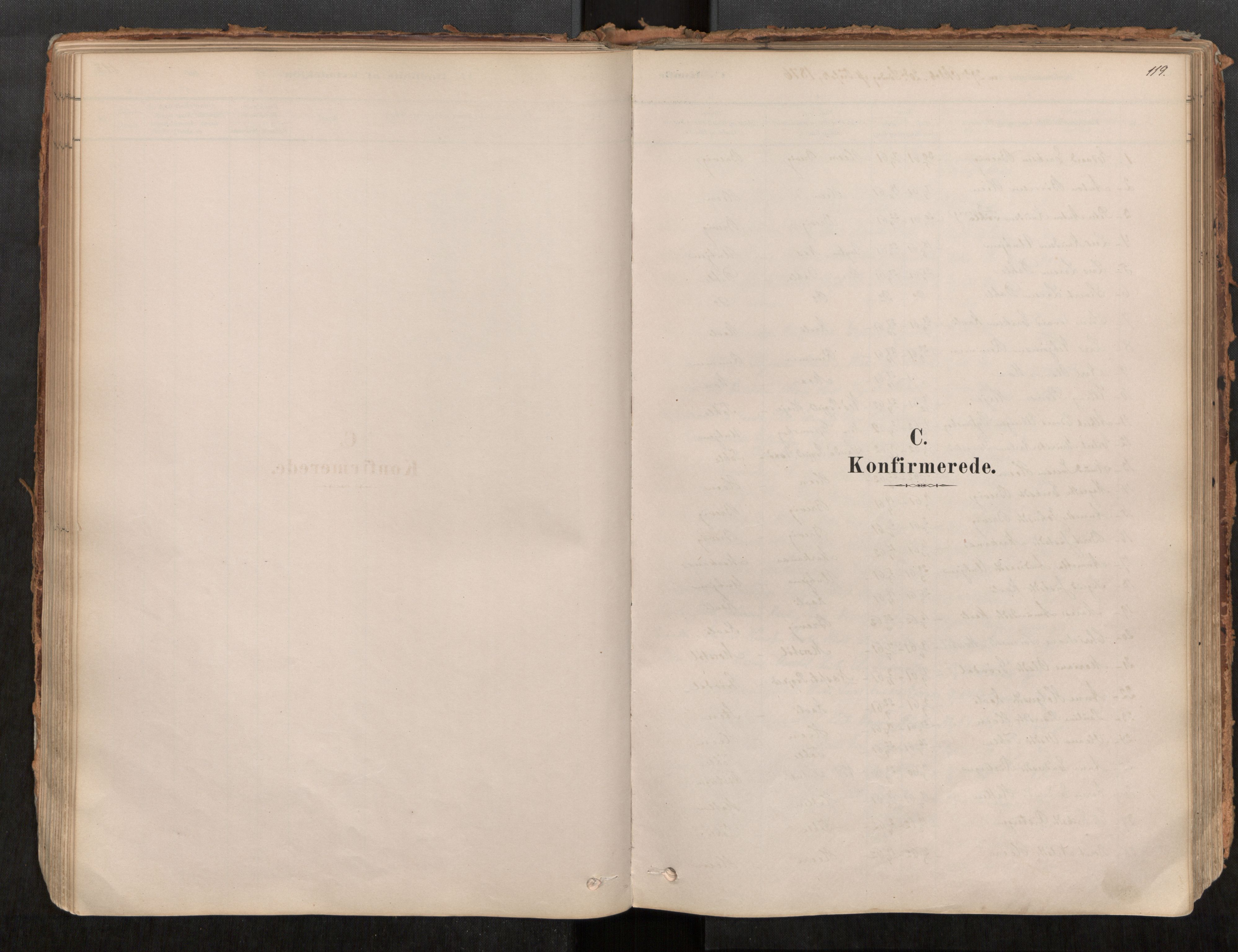 Ministerialprotokoller, klokkerbøker og fødselsregistre - Møre og Romsdal, SAT/A-1454/545/L0594: Parish register (official) no. 545A03, 1878-1920, p. 119