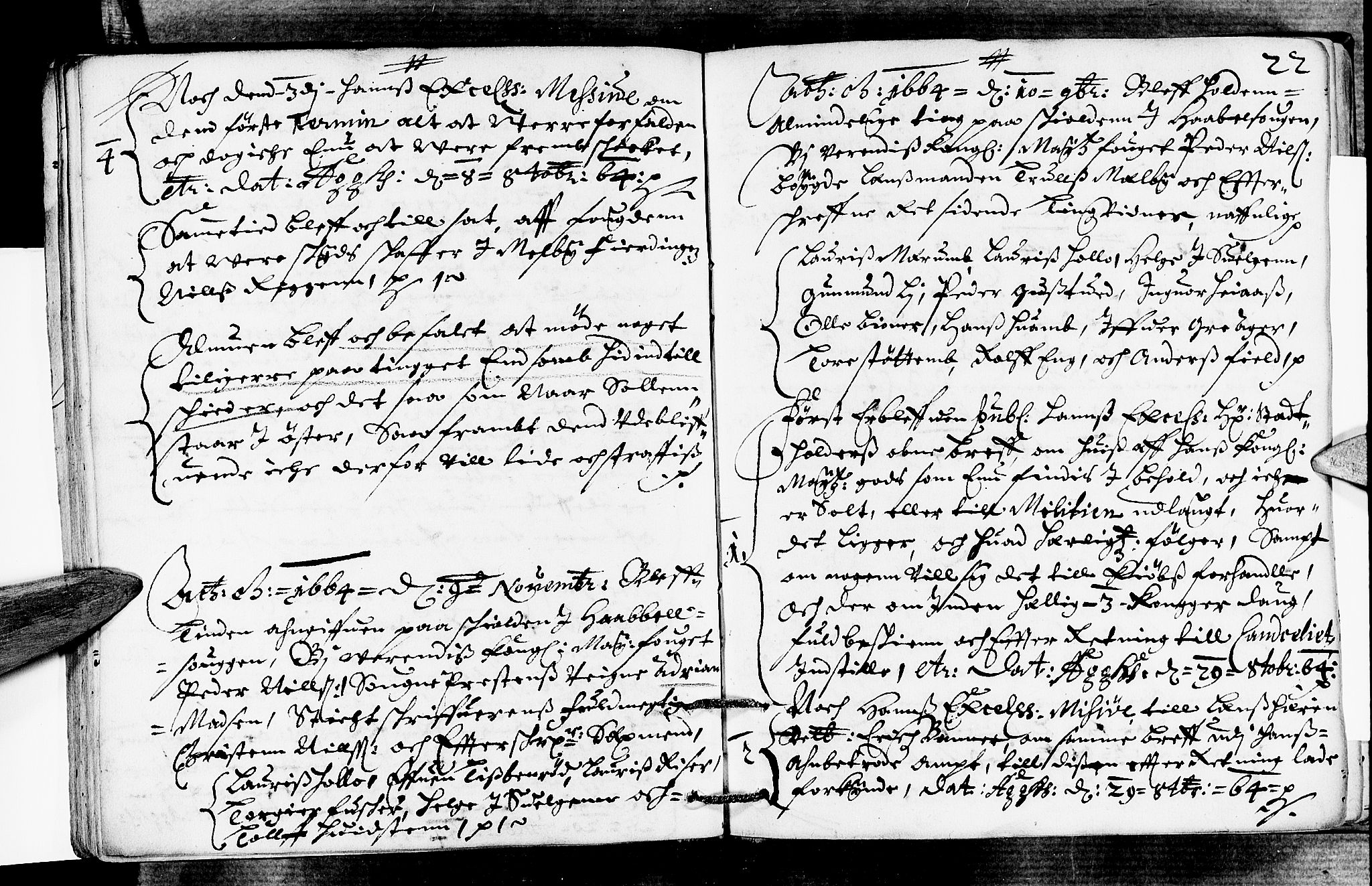 Moss sorenskriveri, AV/SAO-A-10168, 1664-1666, p. 21b-22a