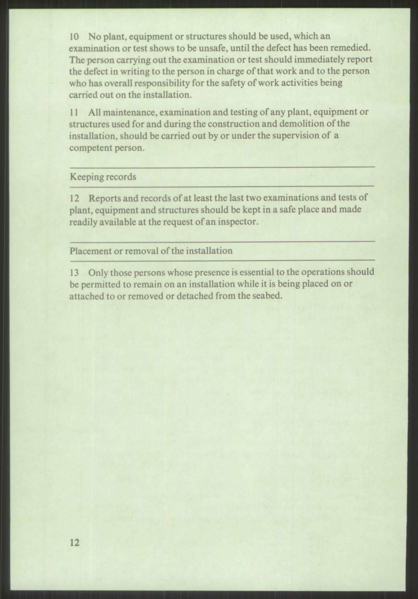 Justisdepartementet, Granskningskommisjonen ved Alexander Kielland-ulykken 27.3.1980, AV/RA-S-1165/D/L0015: L Health and Safety Executive (Doku.liste + L1 av 1)/M Lloyds Register (Doku.liste + M1-M5 av 10)/ N Redningsutstyr (Doku.liste + N1-N43 av 43) , 1980-1981, p. 24