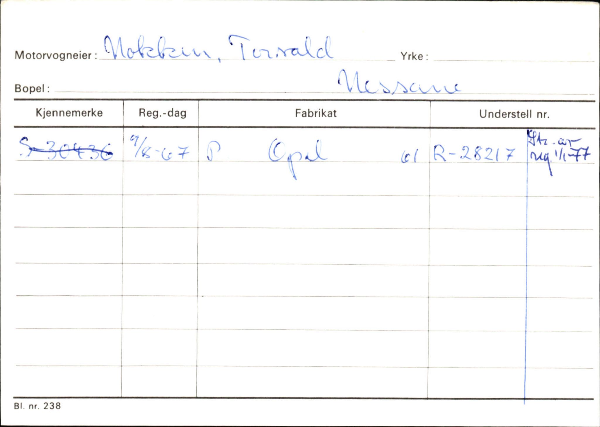 Statens vegvesen, Sogn og Fjordane vegkontor, AV/SAB-A-5301/4/F/L0132: Eigarregister Askvoll A-Å. Balestrand A-Å, 1945-1975, p. 2192