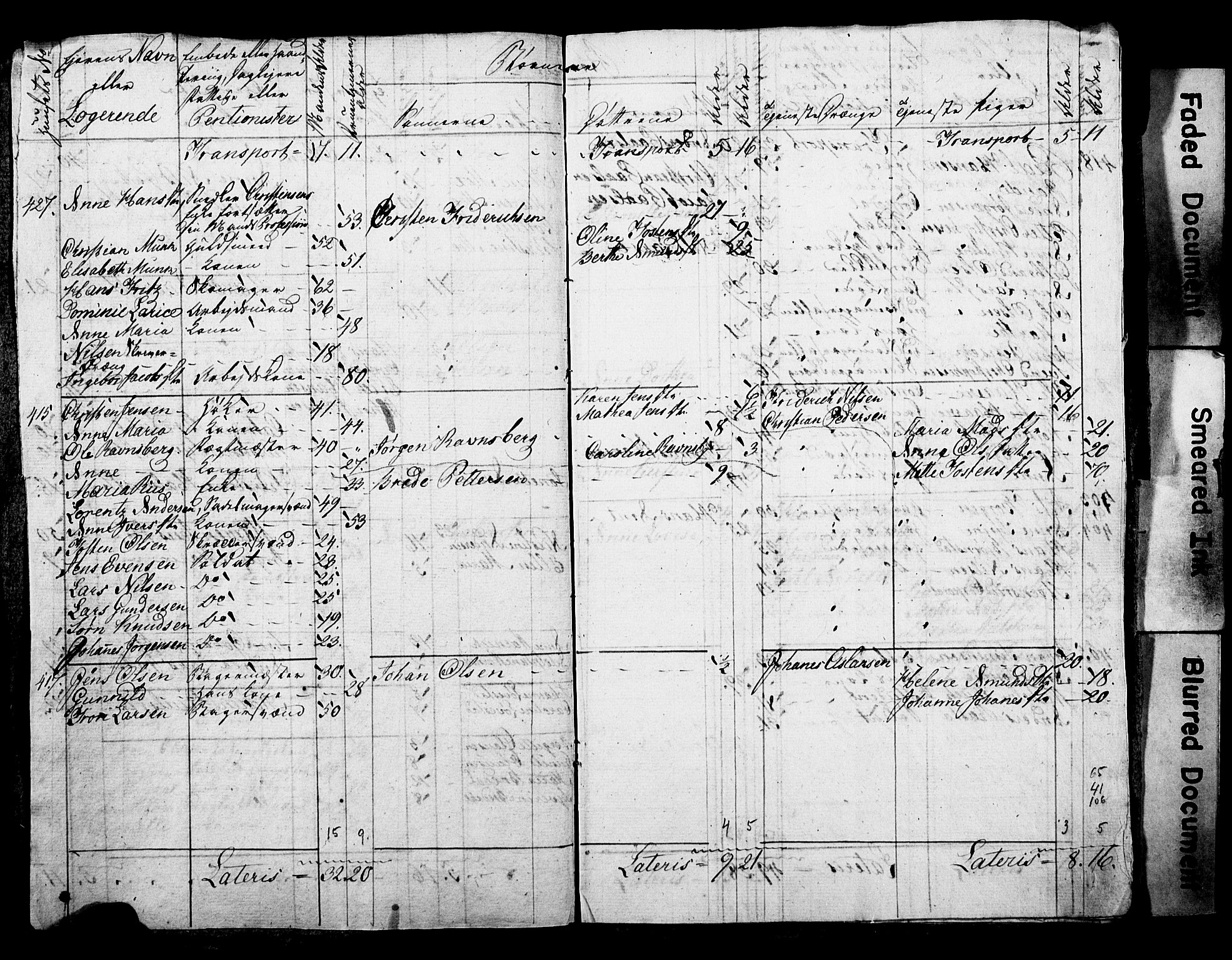 SAO, Census 1815 for Kristiania, 1815, p. 240