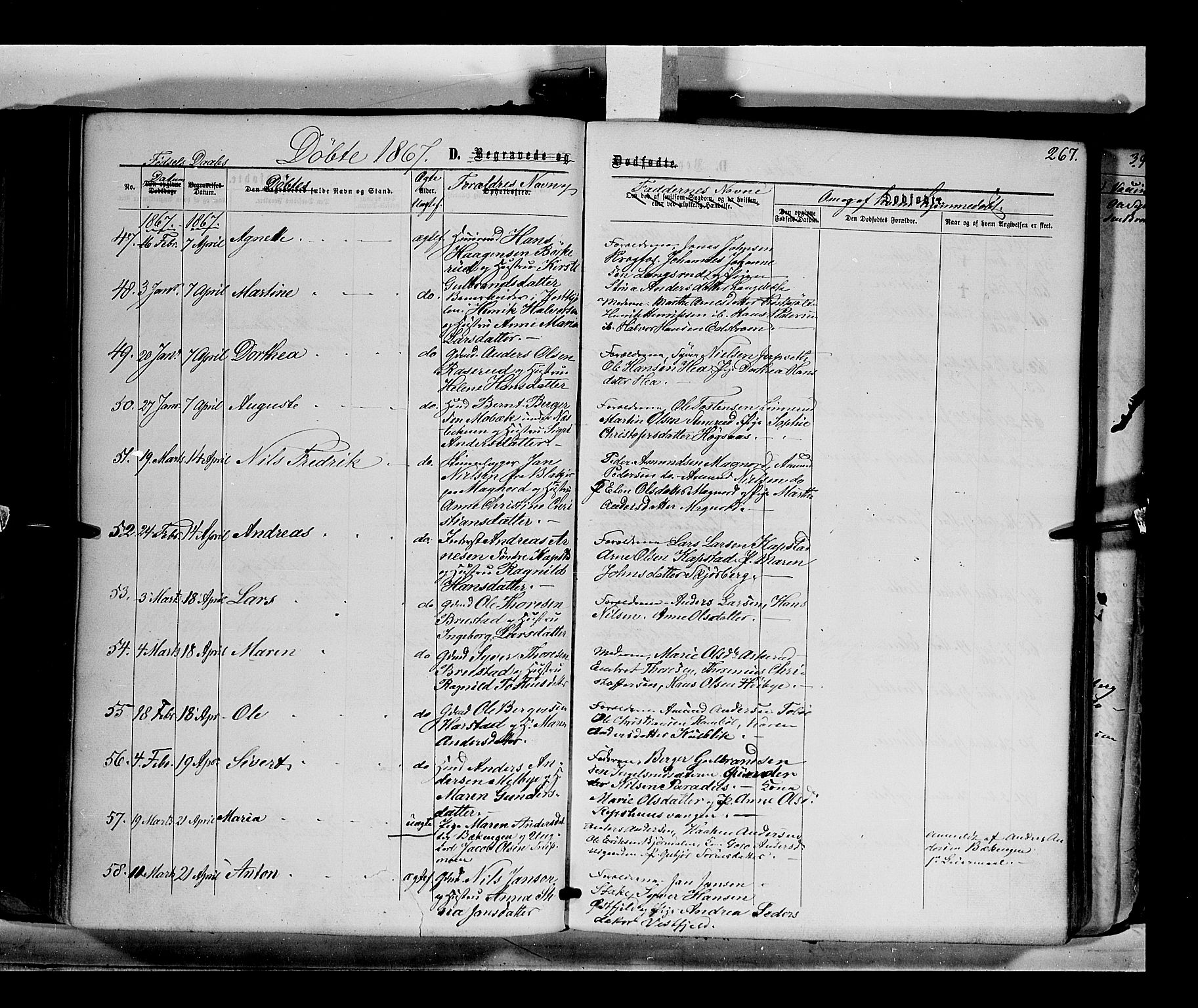 Eidskog prestekontor, AV/SAH-PREST-026/H/Ha/Haa/L0001: Parish register (official) no. 1, 1860-1867, p. 267