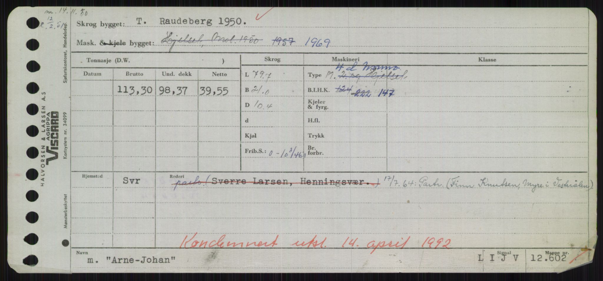 Sjøfartsdirektoratet med forløpere, Skipsmålingen, AV/RA-S-1627/H/Hd/L0002: Fartøy, Apa-Axe, p. 147