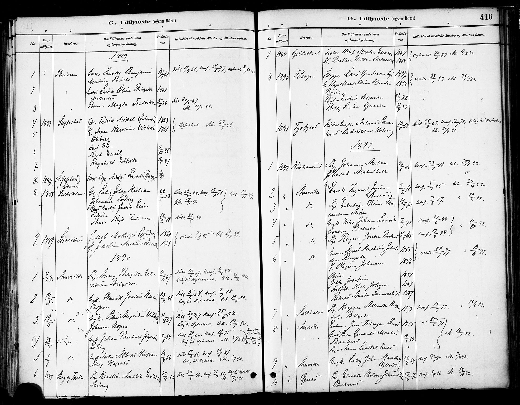 Ministerialprotokoller, klokkerbøker og fødselsregistre - Nordland, SAT/A-1459/802/L0054: Parish register (official) no. 802A01, 1879-1893, p. 416