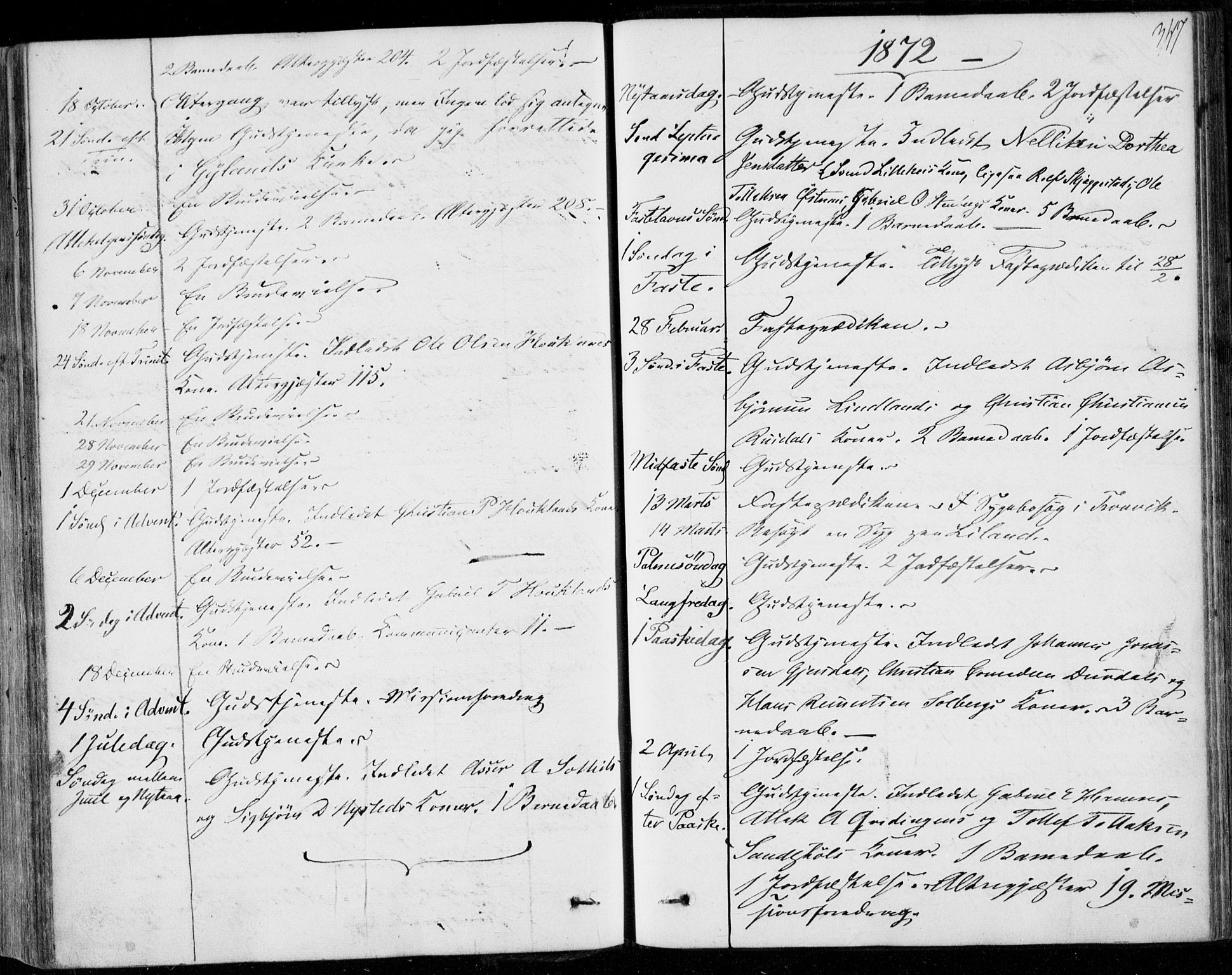 Lund sokneprestkontor, AV/SAST-A-101809/S06/L0009: Parish register (official) no. A 8, 1853-1877, p. 347