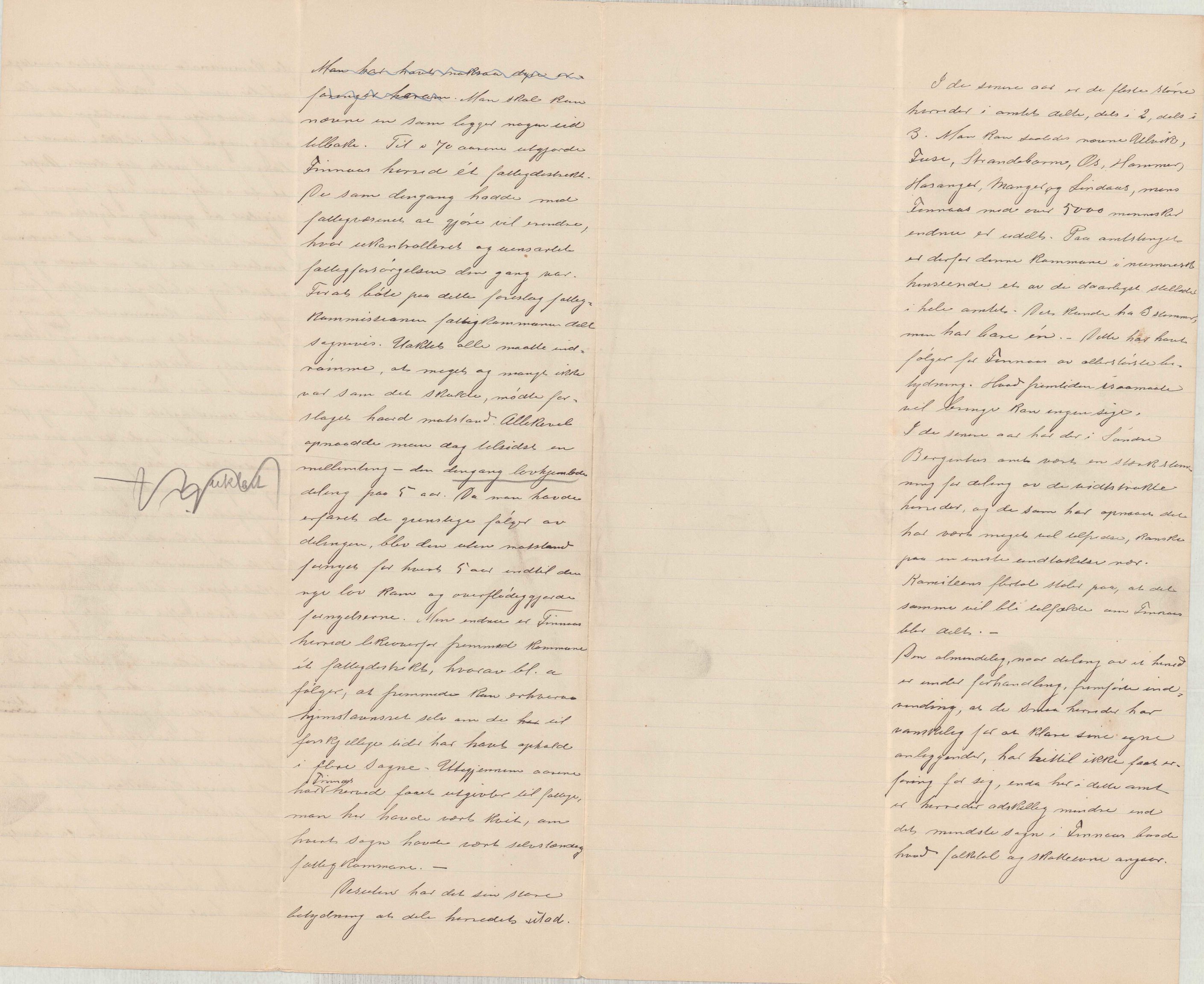 Finnaas kommune. Formannskapet, IKAH/1218a-021/D/Da/L0001/0009: Korrespondanse / saker / Komiteen for deling av Finnås herad. Ymse utgreiingar , 1911, p. 20