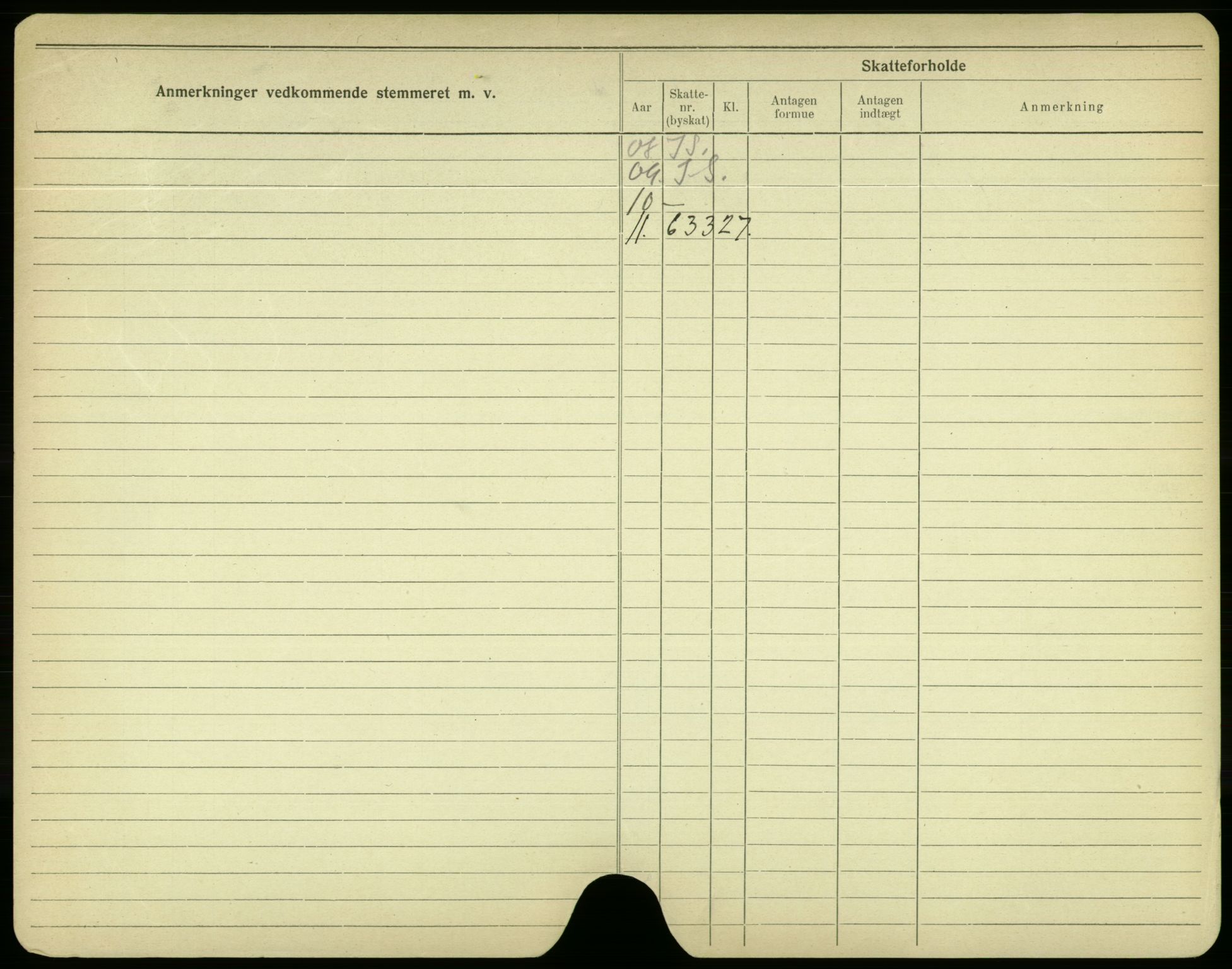 Oslo folkeregister, Registerkort, SAO/A-11715/F/Fa/Fac/L0003: Menn, 1906-1914, p. 1273b