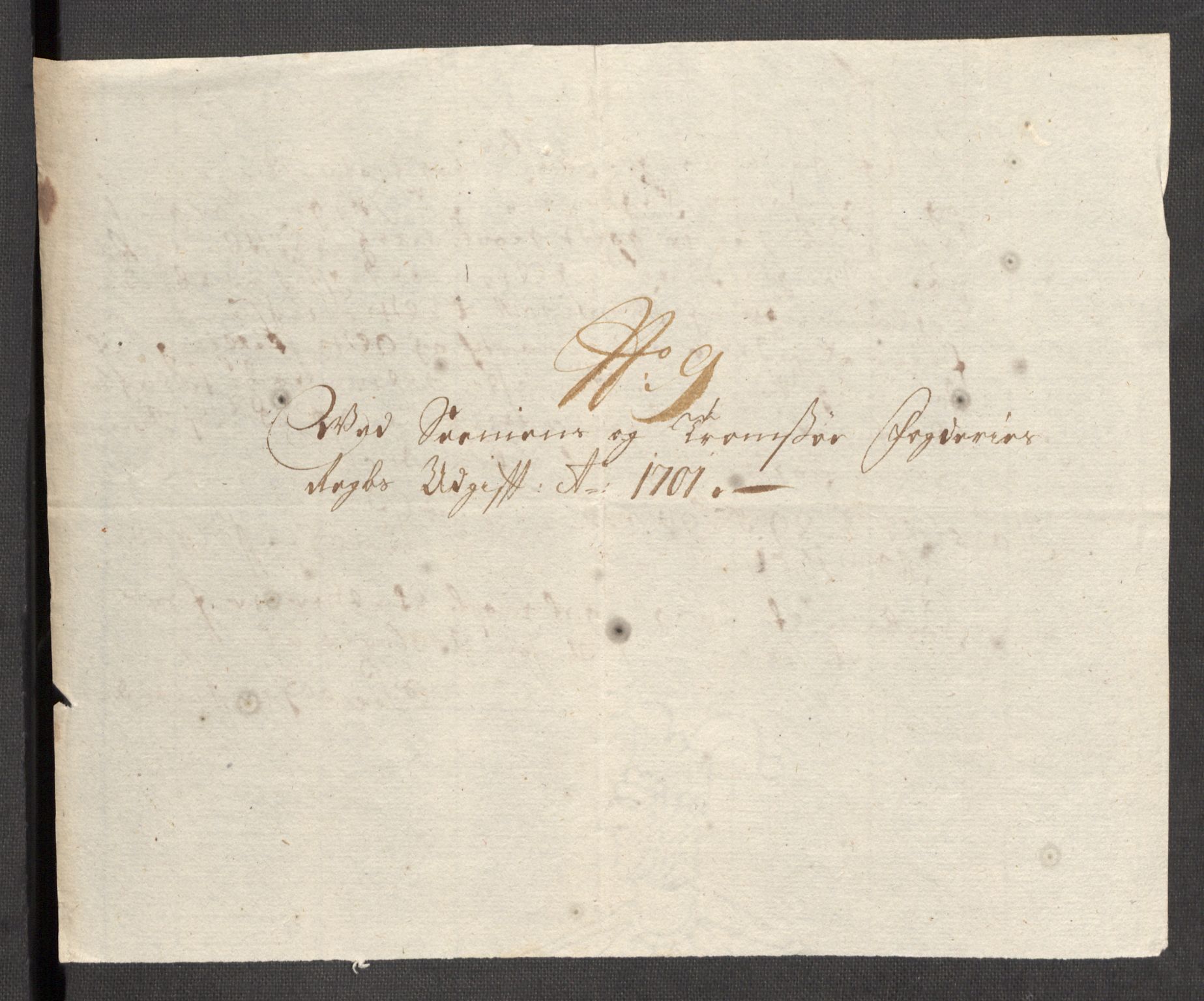 Rentekammeret inntil 1814, Reviderte regnskaper, Fogderegnskap, AV/RA-EA-4092/R68/L4755: Fogderegnskap Senja og Troms, 1700-1704, p. 179