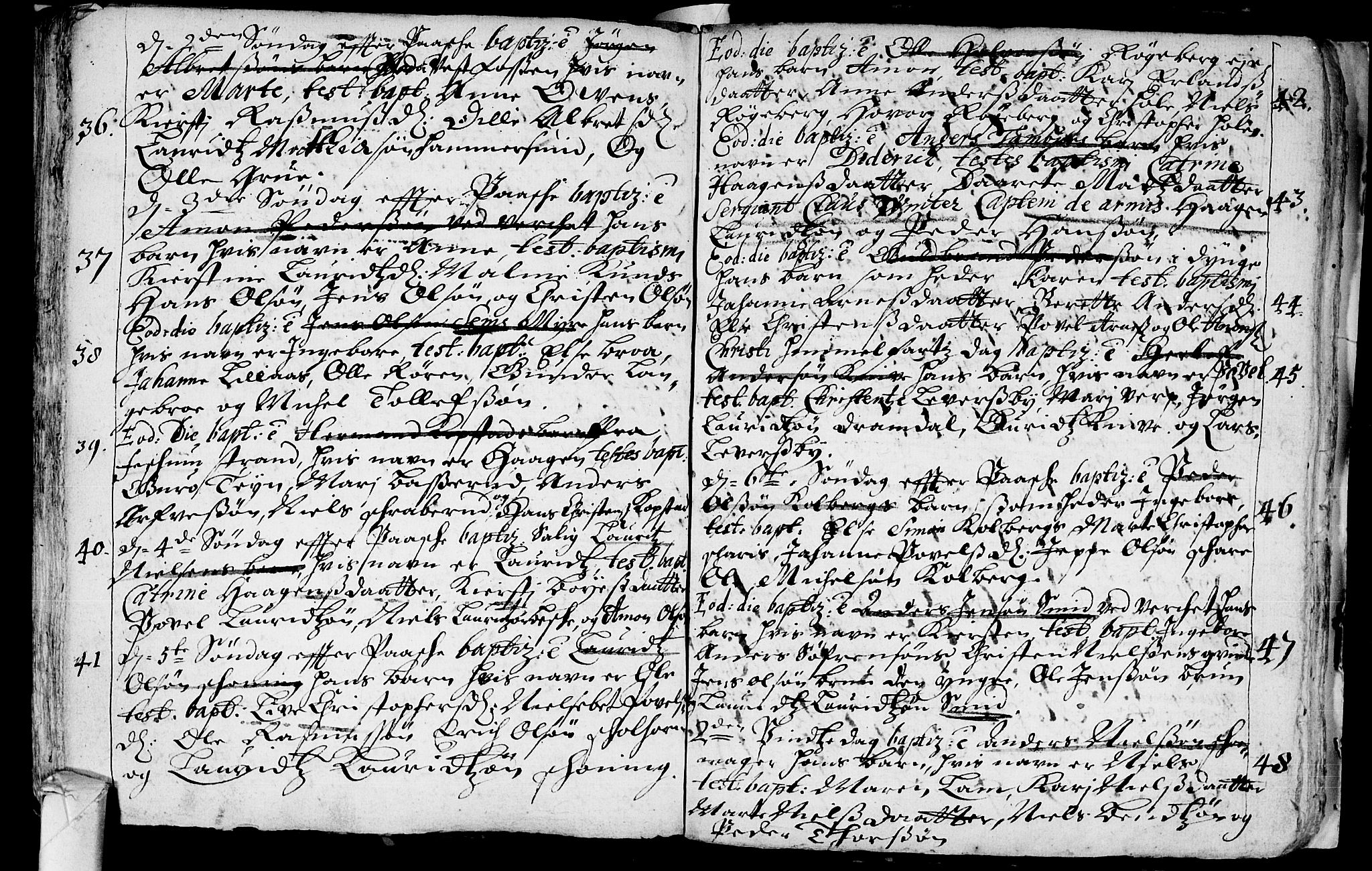 Eiker kirkebøker, AV/SAKO-A-4/F/Fa/L0001: Parish register (official) no. I 1 /1, 1683-1704