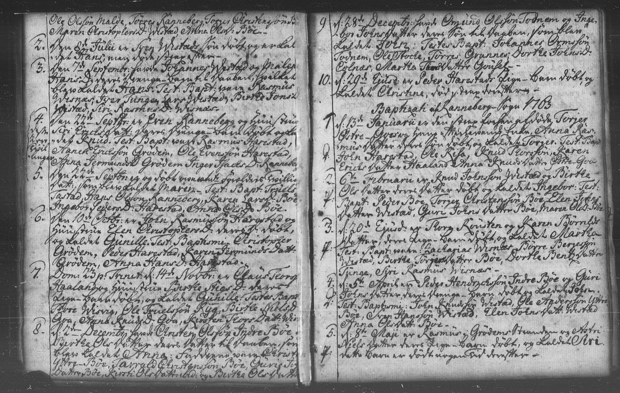 Domkirken sokneprestkontor, AV/SAST-A-101812/001/30/30BB/L0005: Parish register (copy) no. B 5 /2, 1760-1781