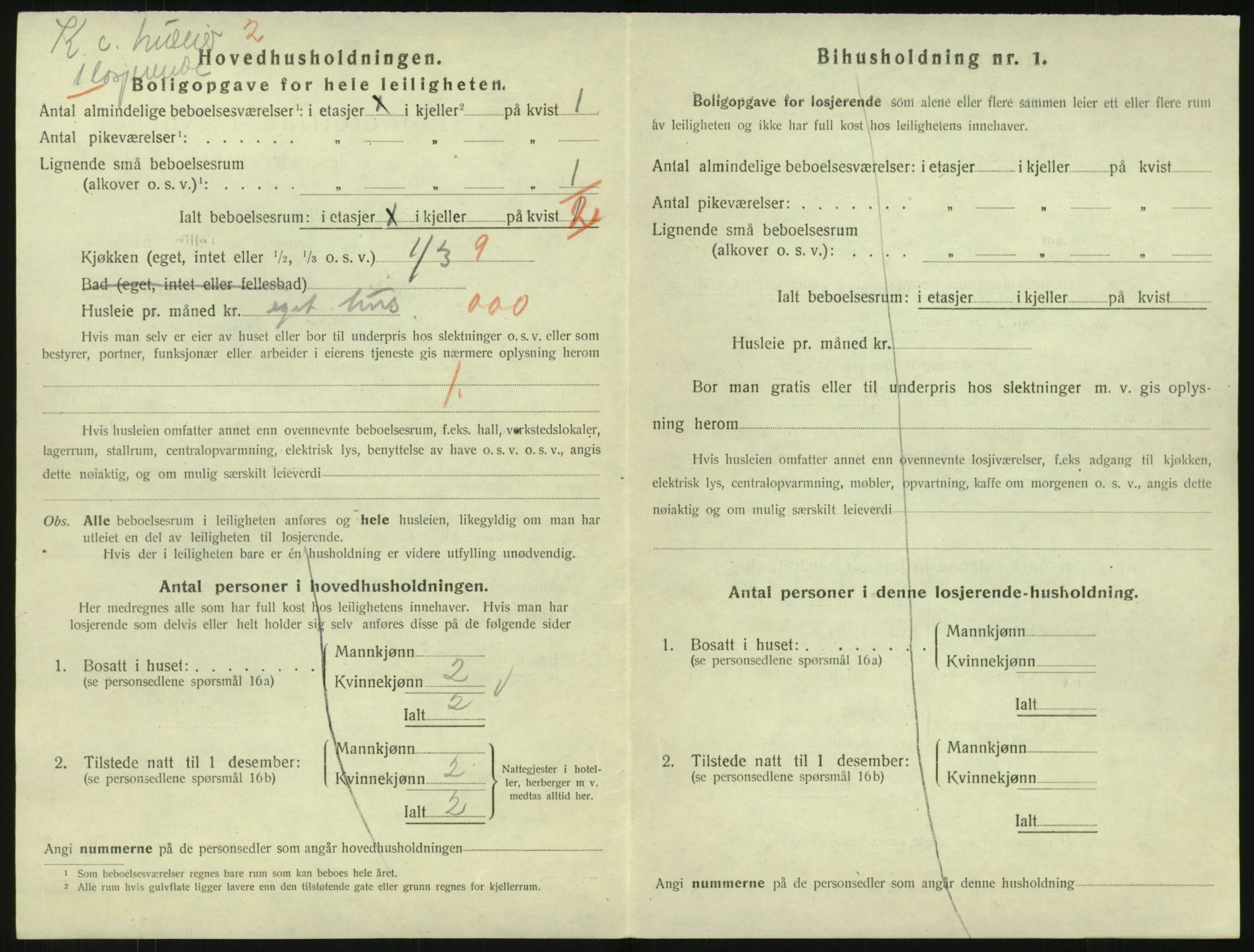 SAK, 1920 census for Arendal, 1920, p. 6065