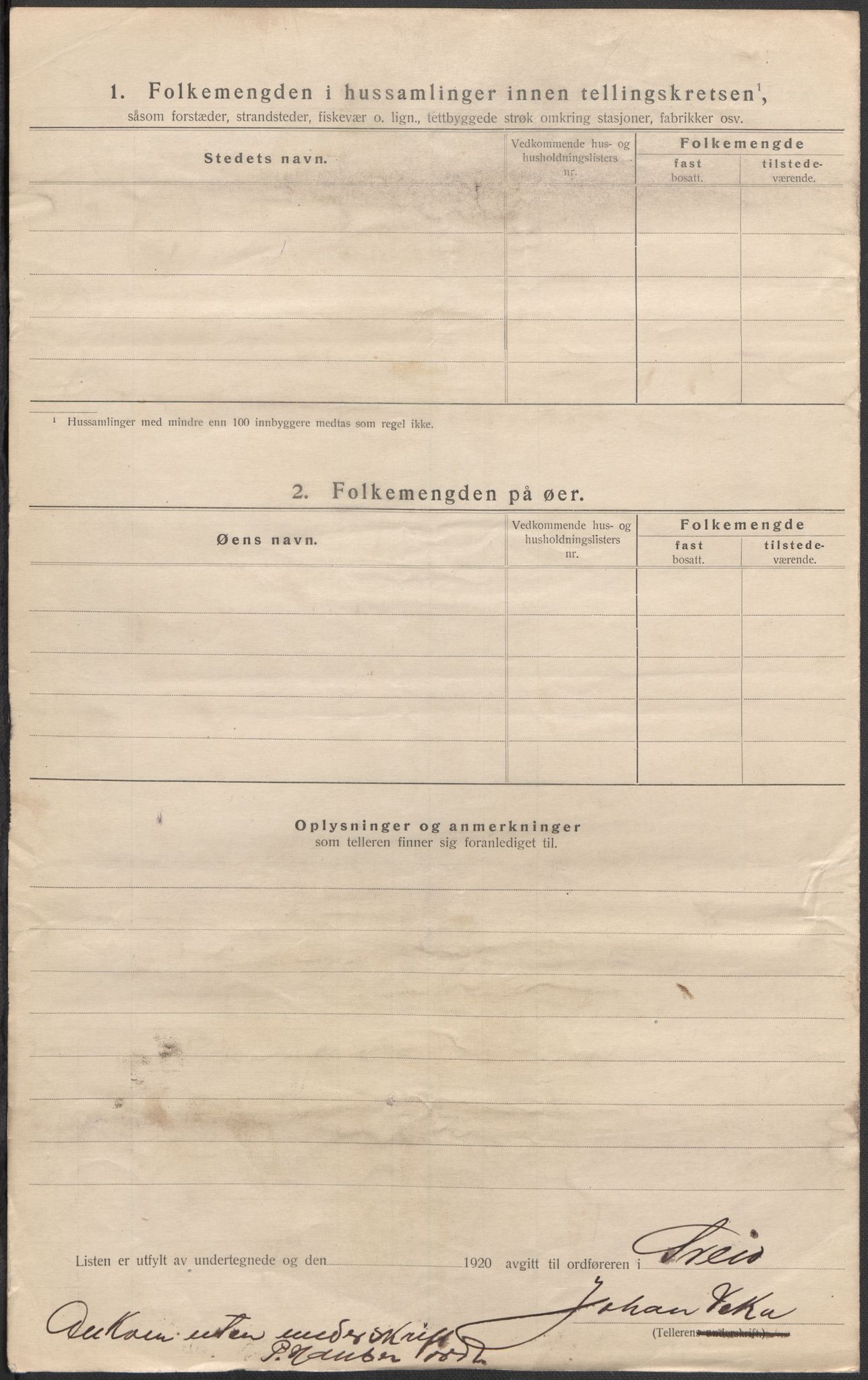 SAB, 1920 census for Sveio, 1920, p. 10