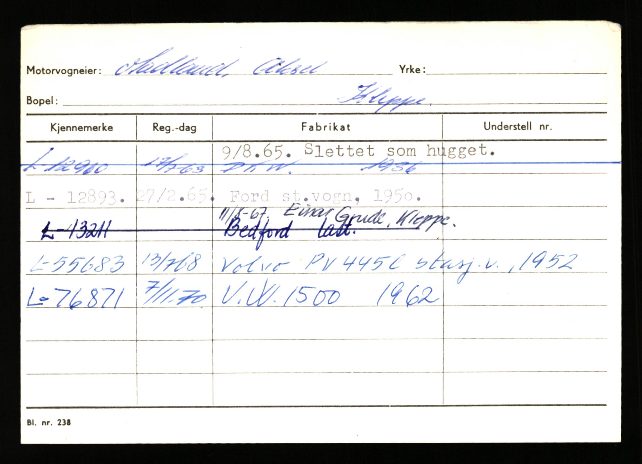 Stavanger trafikkstasjon, AV/SAST-A-101942/0/H/L0024: Lyberg - Melgård, 1930-1971, p. 1201