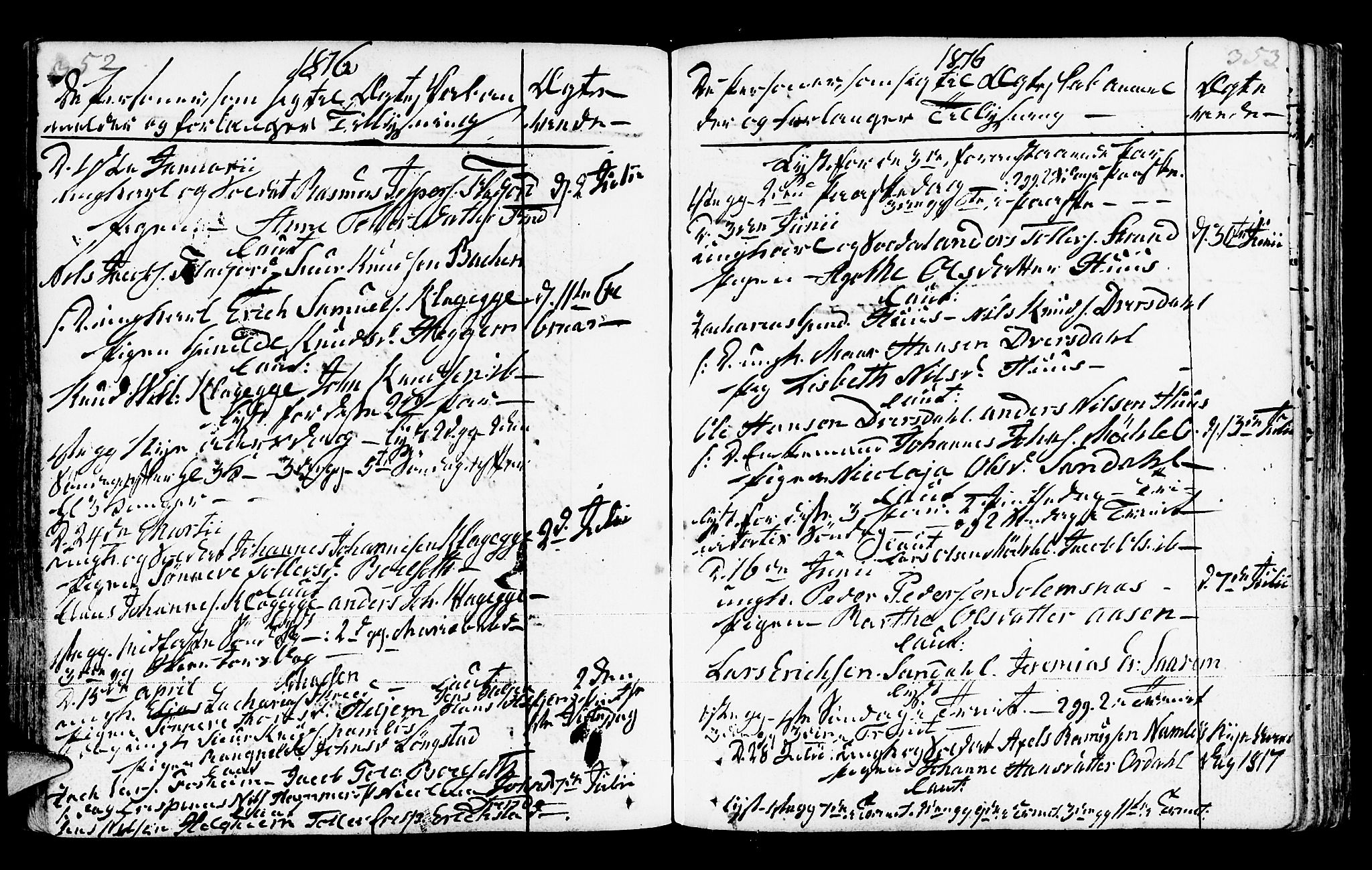 Jølster sokneprestembete, AV/SAB-A-80701/H/Haa/Haaa/L0006: Parish register (official) no. A 6, 1790-1821, p. 352-353