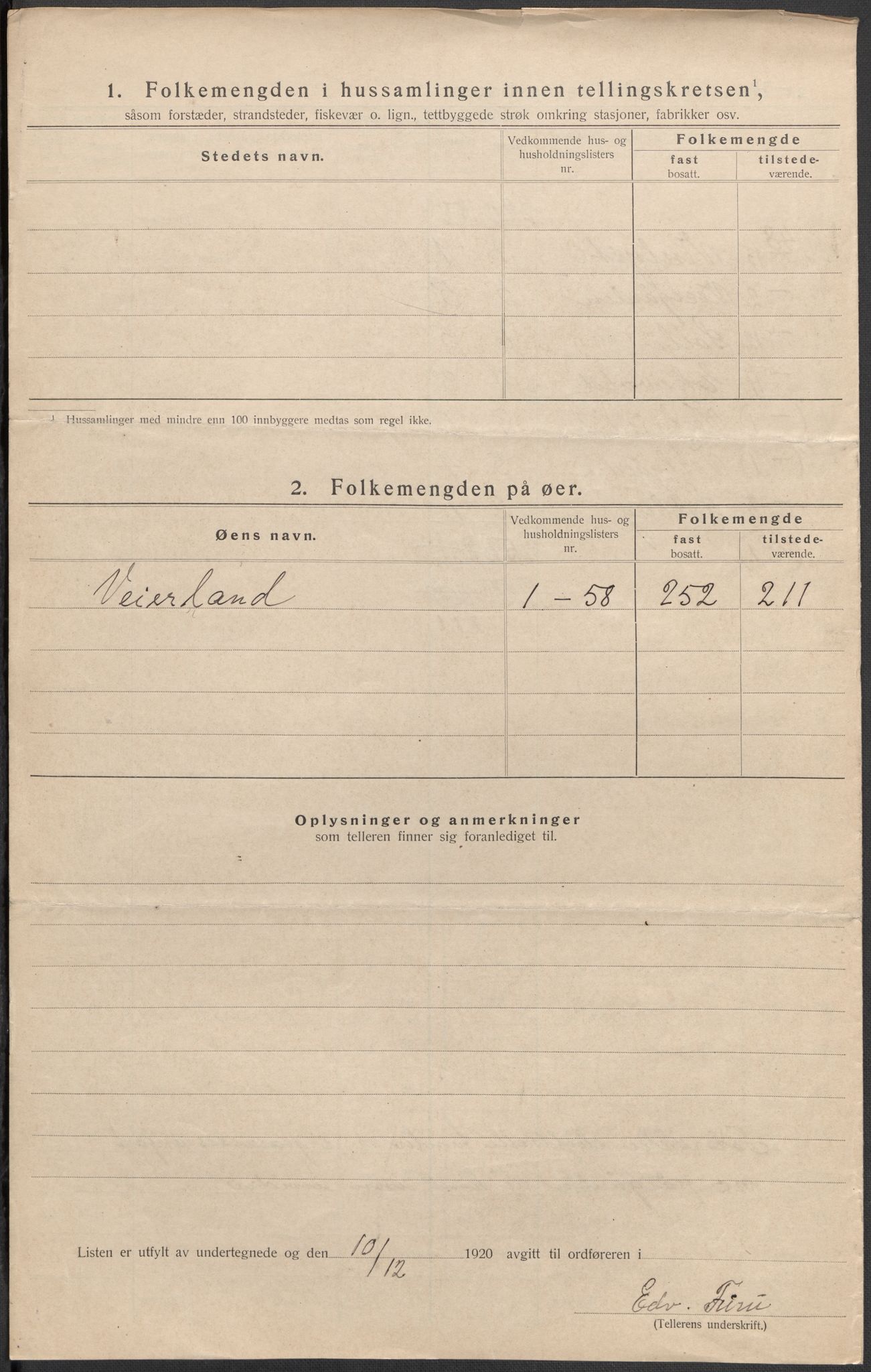 SAKO, 1920 census for Stokke, 1920, p. 26