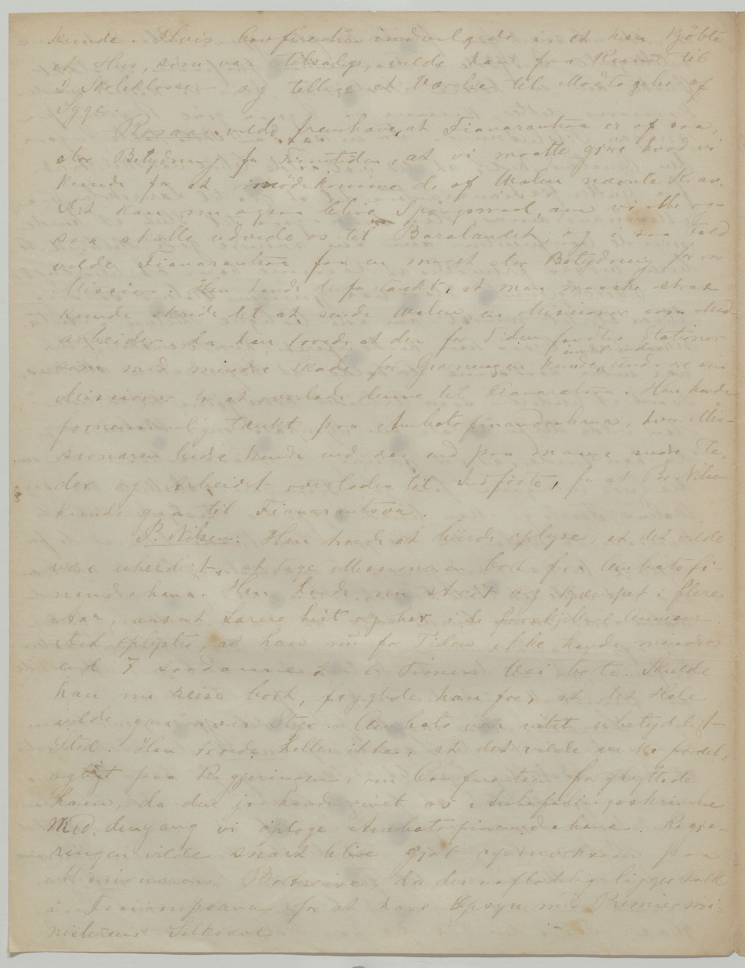 Det Norske Misjonsselskap - hovedadministrasjonen, VID/MA-A-1045/D/Da/Daa/L0035/0007: Konferansereferat og årsberetninger / Konferansereferat fra Madagaskar Innland., 1879