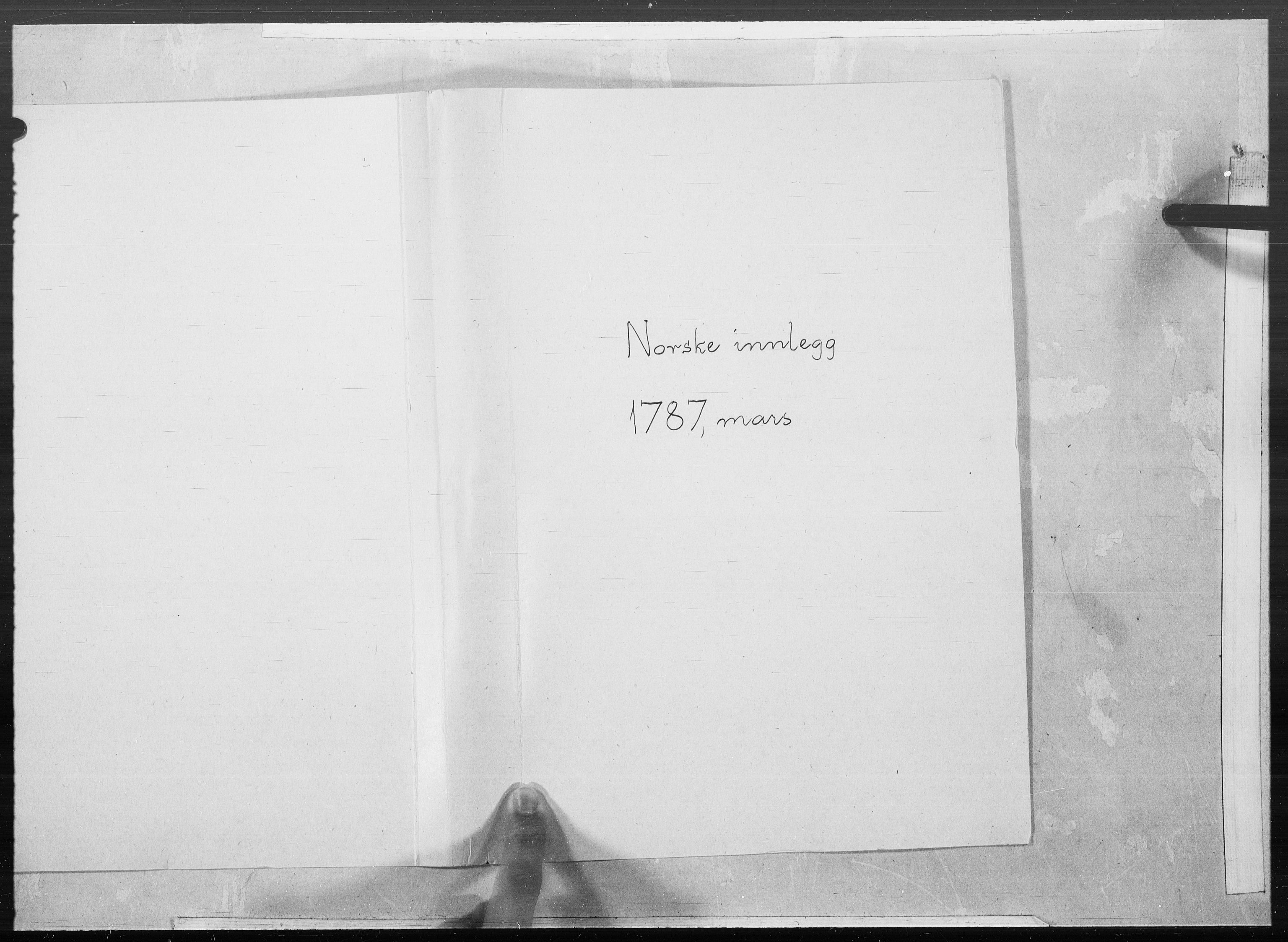 Danske Kanselli 1572-1799, RA/EA-3023/F/Fc/Fcc/Fcca/L0264: Norske innlegg 1572-1799, 1787, p. 269