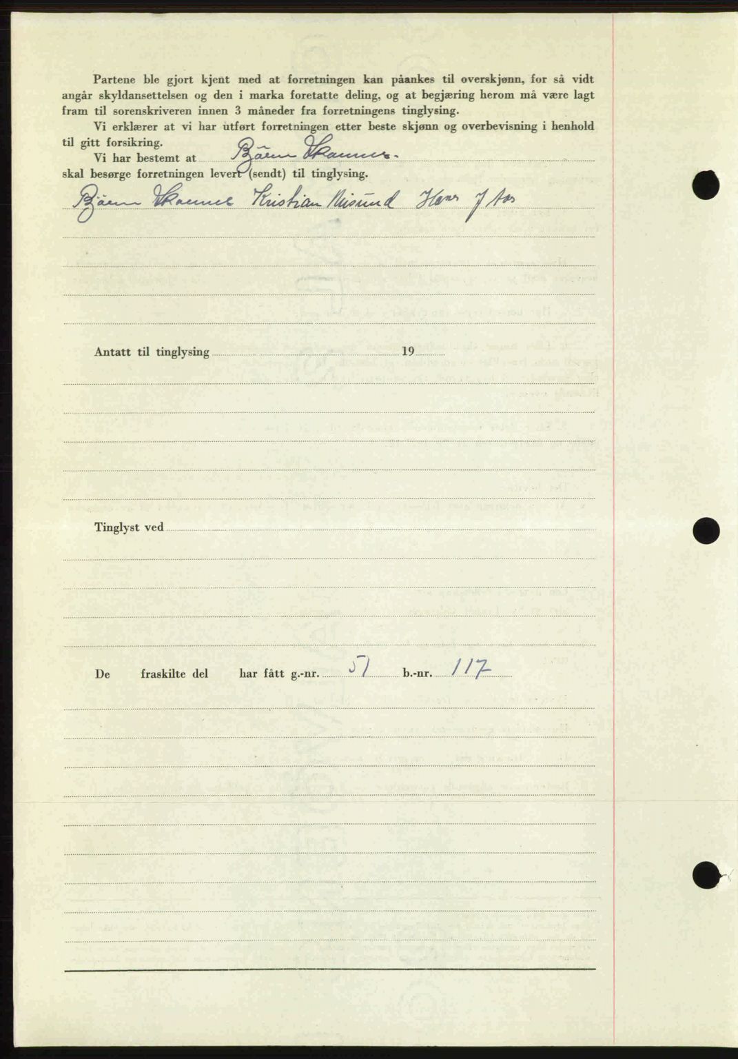 Romsdal sorenskriveri, AV/SAT-A-4149/1/2/2C: Mortgage book no. A27, 1948-1948, Diary no: : 2736/1948