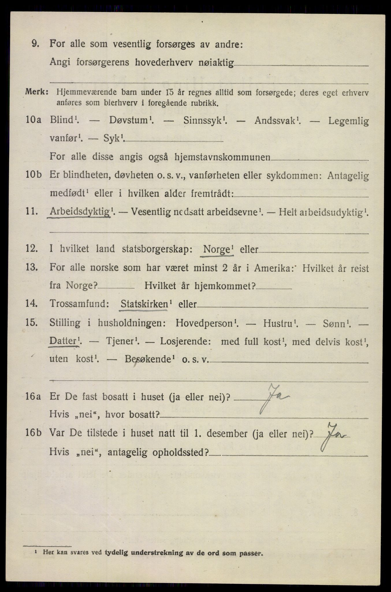 SAKO, 1920 census for Ramnes, 1920, p. 3255