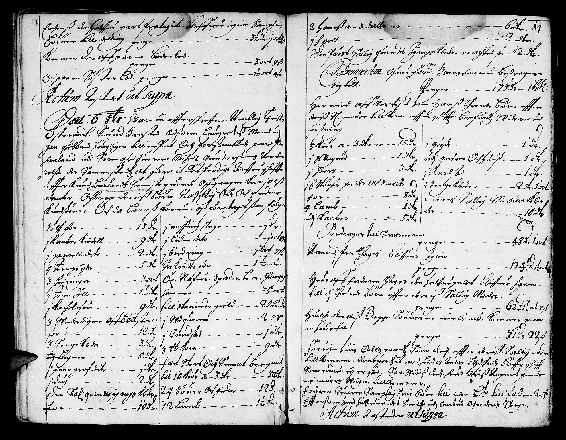 Jæren og Dalane sorenskriveri, AV/SAST-A-100306/5/50BA/L0001: SKIFTEPROTOKOLL <KORTREG>, 1666-1672, p. 13b-14a