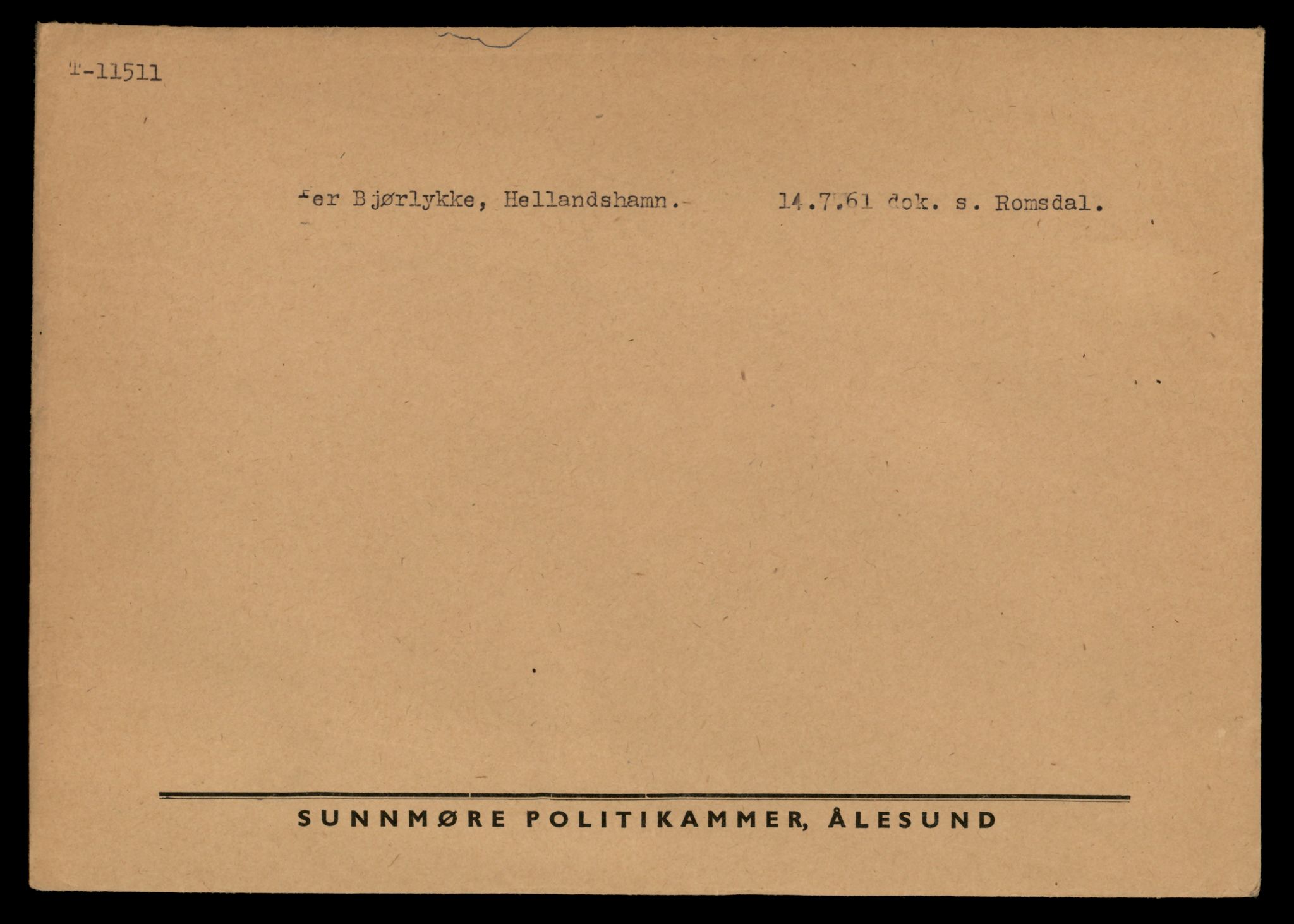 Møre og Romsdal vegkontor - Ålesund trafikkstasjon, AV/SAT-A-4099/F/Fe/L0029: Registreringskort for kjøretøy T 11430 - T 11619, 1927-1998, p. 1465