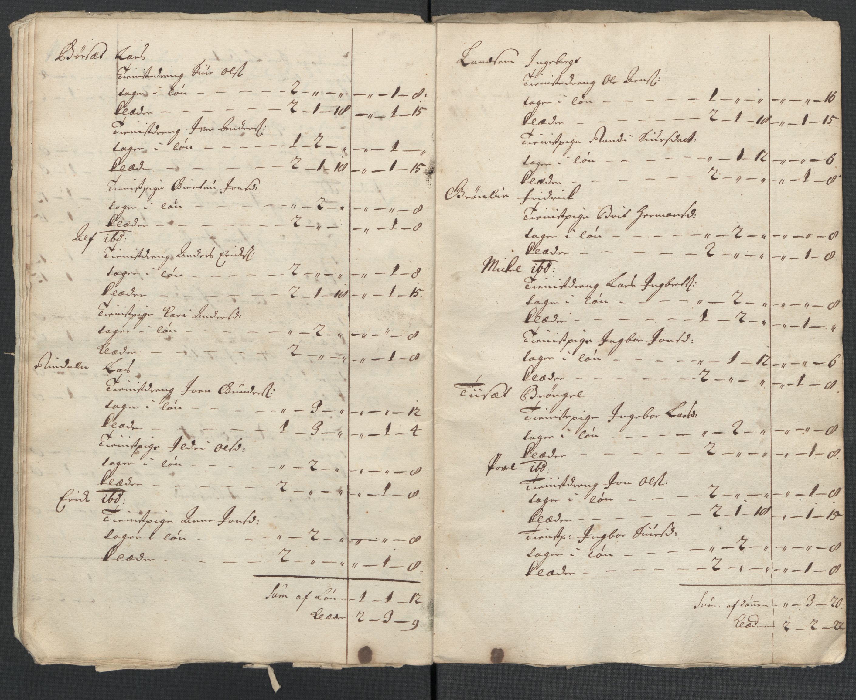 Rentekammeret inntil 1814, Reviderte regnskaper, Fogderegnskap, RA/EA-4092/R56/L3745: Fogderegnskap Nordmøre, 1711, p. 205